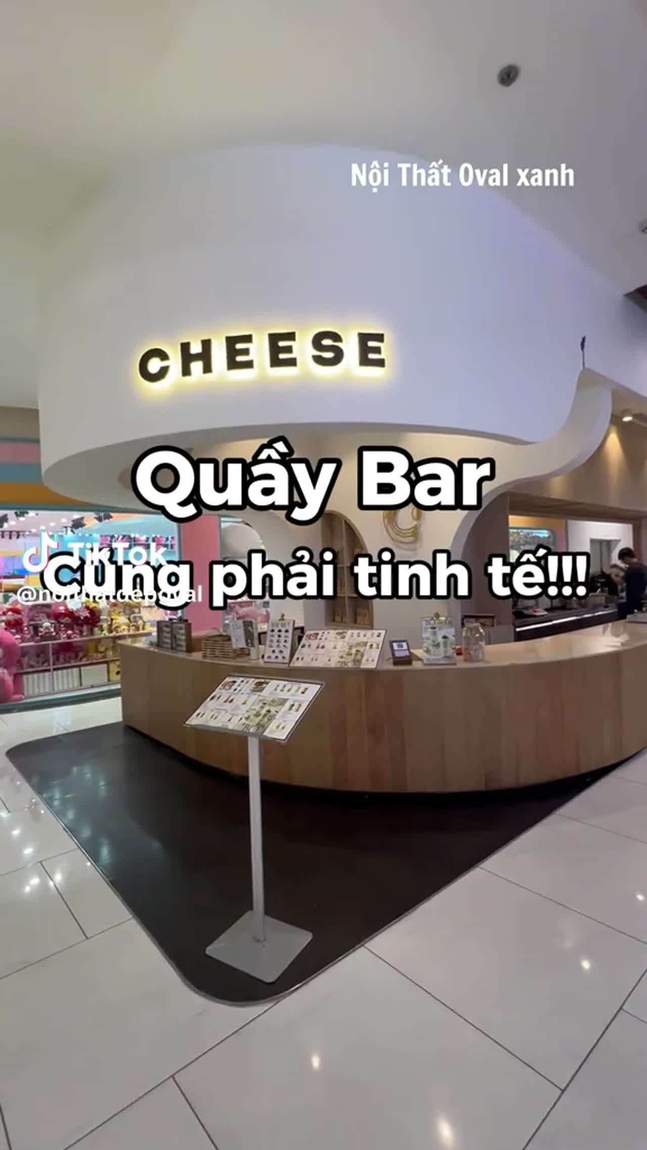 Quầy bar cũng phải tinh tế !