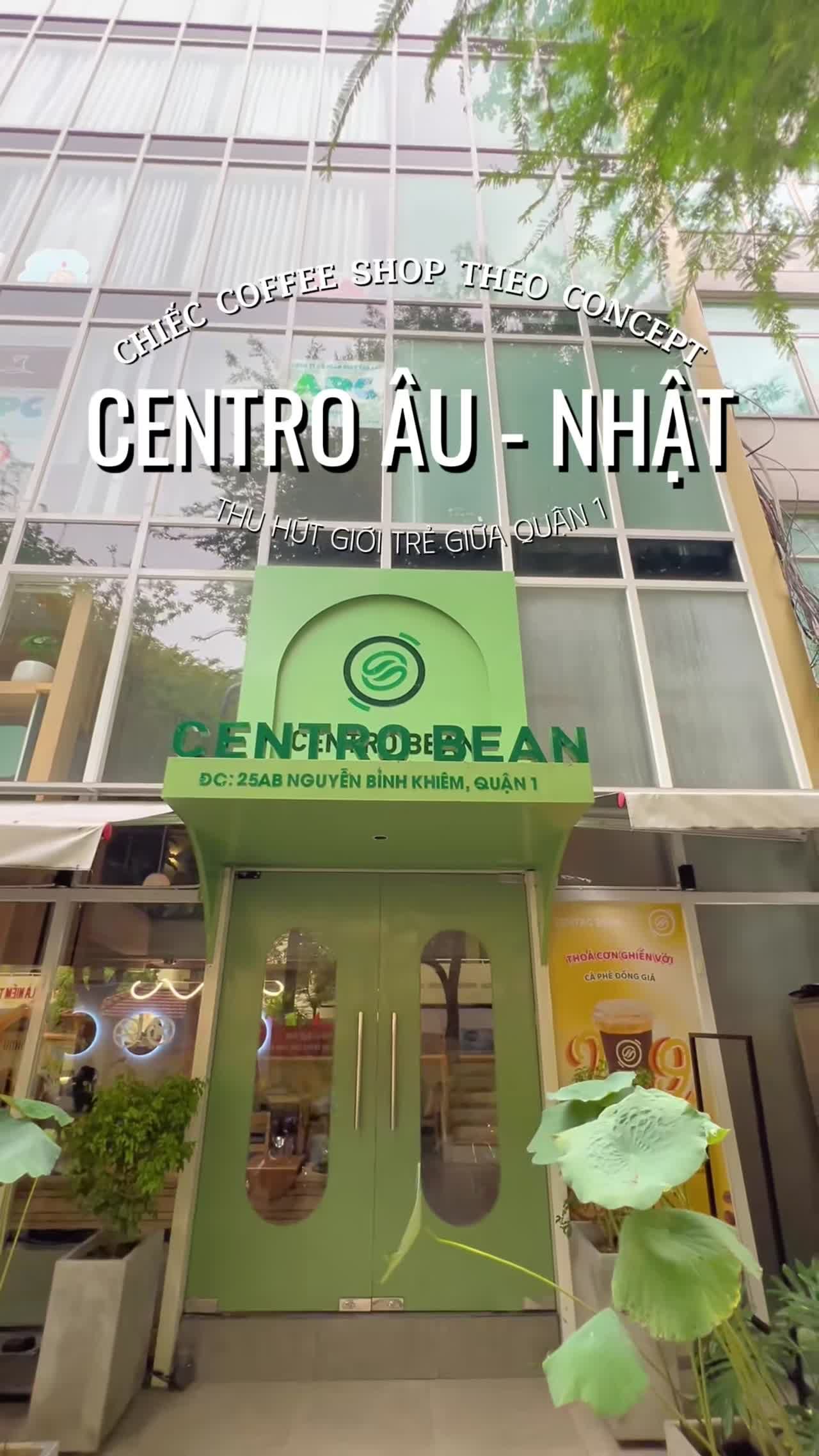 Một chiếc coffee centro Xanh Japandi ngay giữa lòng quận 1 ai cũng bị thu hút