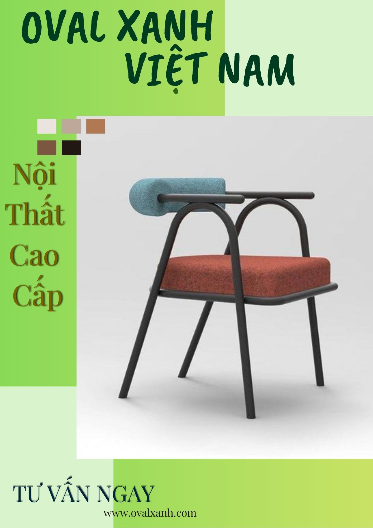 ✨ GHẾ SẮT – CHẮC CHẮN, HIỆN ĐẠI, BỀN ĐẸP ✨
Ghế sắt là lựa chọn lý tưởng cho quán cà phê, nhà hàng, sân vườn và nhiều không gian khác nhờ thiết kế hiện đại, khung sắt chắc chắn và độ bền cao. Với kiểu dáng đa dạng, dễ kết hợp cùng nhiều loại bàn, sản phẩm mang đến sự tiện nghi và tạo điểm nhấn ấn tượng cho không gian.
Được gia công tỉ mỉ, sơn hoàn thiện chất lượng cao, ghế sắt có khả năng sử dụng lâu dài, dễ vệ sinh và phù hợp với cả không gian trong nhà lẫn ngoài trời.
✅ Khung sắt chắc chắn, bền đẹp ✅ Thiết kế đa dạng, hiện đại ✅ Phù hợp nhiều không gian sử dụng ✅ Hỗ trợ giao hàng tận nơi
================================
🎯 207C, Nguyễn Xí, Phường Bình Thạnh, Hồ Chí Minh
📞 Điện thoại: 0939 546 469 (Trang) (CALL/ZALO)
📩 : contact@ovalxanh.com hoặc ovalxanh@gmail.com
🌐 Website: ovalxanh.com và sanxuatbanghecafe.com
#OvalXanh #BanGheCafe #DecorQuanCafe #BanGheNhaHang  #BanGheKhachSan #BanGheF&B