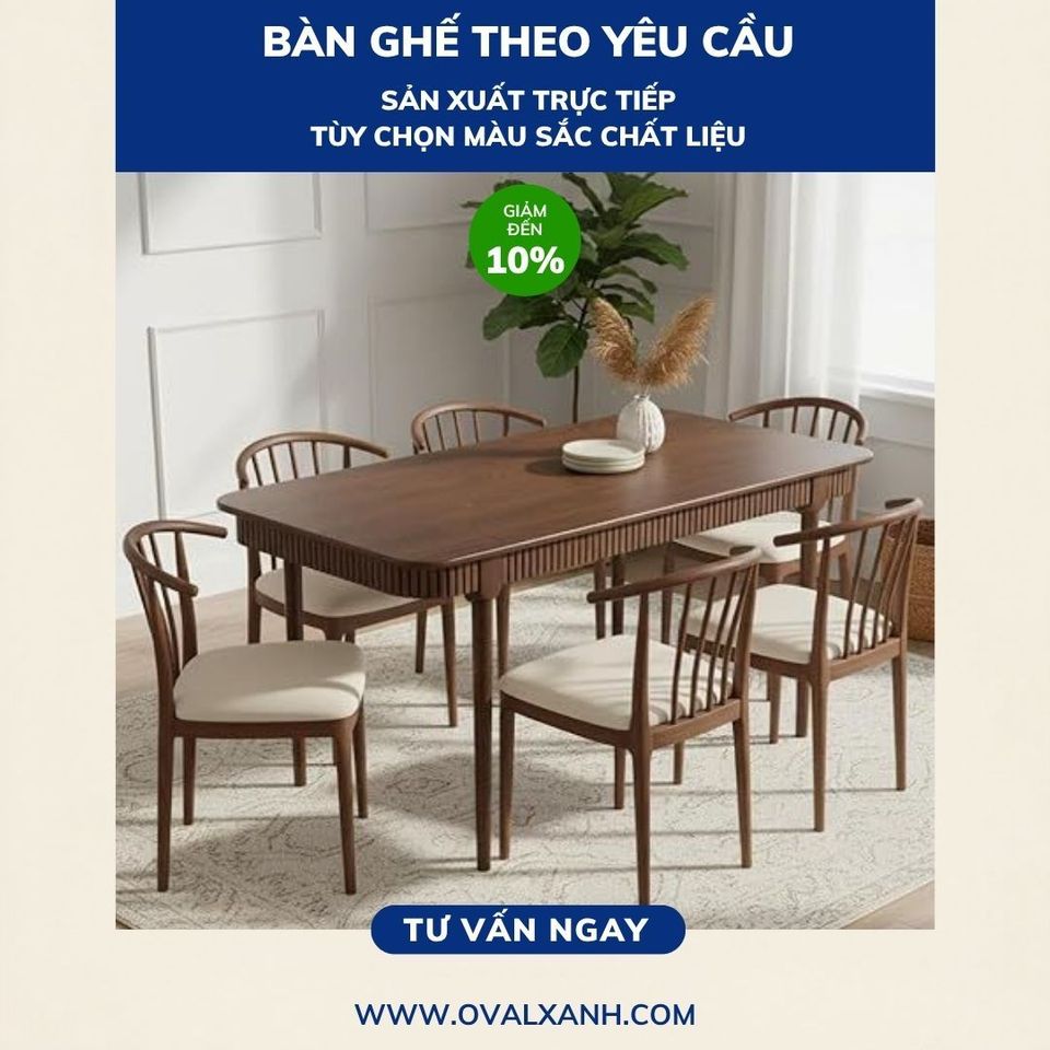 ✨ Định hình không gian ẩm thực gia đình & nhà hàng chuẩn phong cách tối giản
✅ Báo giá giá xưởng: Cung cấp báo giá trực tiếp tận xưởng sản xuất, tối ưu chi phí, không qua mua bán trung gian.
✅ Chiết khấu chốt đơn: Giảm giá 10% off cho đơn hàng dự án, áp dụng chính sách sỉ/lẻ và hỗ trợ chốt đơn nhanh chóng.
✅ Gia công theo bản vẽ: Tùy chỉnh kích thước bộ bàn ăn gỗ tự nhiên, kiểu dáng ghế bọc nỉ/da và màu sơn hoàn thiện chuẩn theo thiết kế.
================================
🎯 207C, Nguyễn Xí, Phường Bình Thạnh, Hồ Chí Minh
📞 Điện thoại: 0903 997496 (Ovalxanh K) (CALL/ZALO)
📩 : contact@ovalxanh.com hoặc ovalxanh@gmail.com
🌐 Website: ovalxanh.com và sanxuatbanghecafe.com
#OvalXanh #Inox #BanGheCafe #DecorQuanCafe #BanGheNhaHang