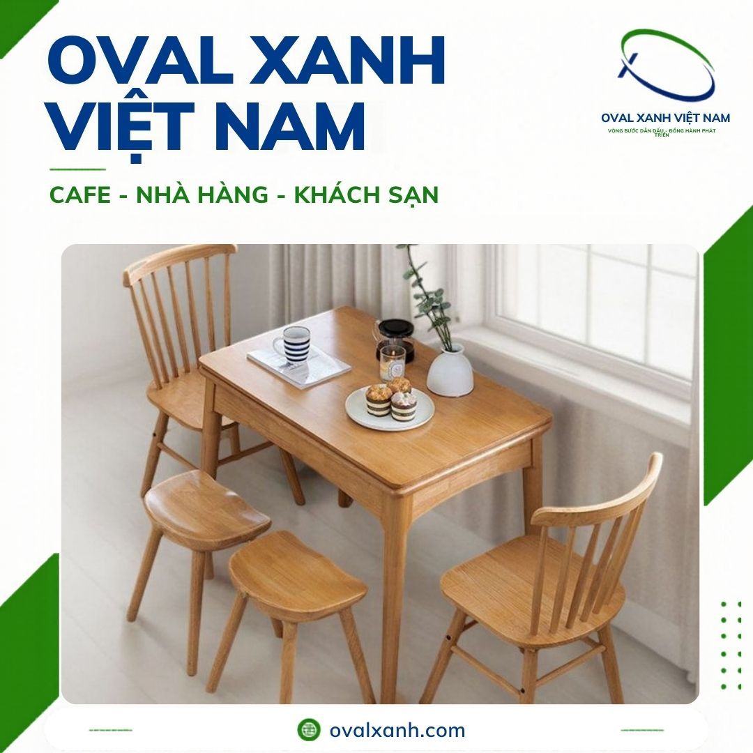 BÀN GHẾ CAFE, NHÀ HÀNG, KHÁCH SẠN – CHUẨN GU ĐẲNG CẤP 🍽️✨
Không gian sang trọng, ấm cúng bắt đầu từ những bộ bàn ghế tinh tế! Oval Xanh Việt Nam mang đến BST bàn ghế gỗ cao cấp chuyên dụng cho các dự án F&B và lưu trú:
✅ Thiết kế tối ưu: Đa dạng kiểu dáng từ bàn dài, bàn tròn phối ghế đơn đến ghế băng dài, vừa tối ưu diện tích vừa tạo điểm nhấn thanh lịch.
✅ Chất liệu bền bỉ: Khung gỗ tự nhiên xử lý kỹ lưỡng, đệm bọc êm ái, chịu lực tốt cho tần suất sử dụng cao.
✅ Giá gốc từ xưởng: Sản xuất trực tiếp không qua trung gian, đảm bảo tiến độ và chiết khấu cực tốt cho công trình.
==========================
🎯 207C, Nguyễn Xí, Phường Bình Thạnh, Hồ Chí Minh
📞 Điện thoại: 0938 146 086 (Hiếu) (CALL/ZALO)
📩 : Contact@ovalxanh.com hoặc ovalxanh@gmail.com
🌐 website: ovalxanh.com và sanxuatbanghecafe.com
#OvalXanh #NoiThatCafe #BanGheNhaHang #DecorQuanCafe #InteriorDesign