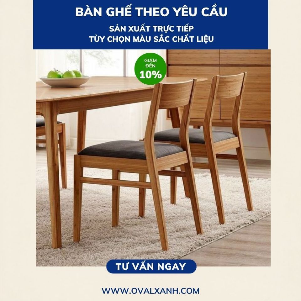 ✨ Định hình không gian ẩm thực gia đình & nhà hàng chuẩn phong cách tối giản
✅ Báo giá giá xưởng: Cung cấp báo giá trực tiếp tận xưởng sản xuất, tối ưu chi phí, không qua mua bán trung gian.
✅ Chiết khấu chốt đơn: Giảm giá 10% off cho đơn hàng dự án, áp dụng chính sách sỉ/lẻ và hỗ trợ chốt đơn nhanh chóng.
✅ Gia công theo bản vẽ: Tùy chỉnh kích thước bộ bàn ăn gỗ tự nhiên, kiểu dáng ghế bọc nỉ/da và màu sơn hoàn thiện chuẩn theo thiết kế.
================================
🎯 207C, Nguyễn Xí, Phường Bình Thạnh, Hồ Chí Minh
📞 Điện thoại: 0903 997496 (Ovalxanh K) (CALL/ZALO)
📩 : contact@ovalxanh.com hoặc ovalxanh@gmail.com
🌐 Website: ovalxanh.com và sanxuatbanghecafe.com
#OvalXanh #Inox #BanGheCafe #DecorQuanCafe #BanGheNhaHang