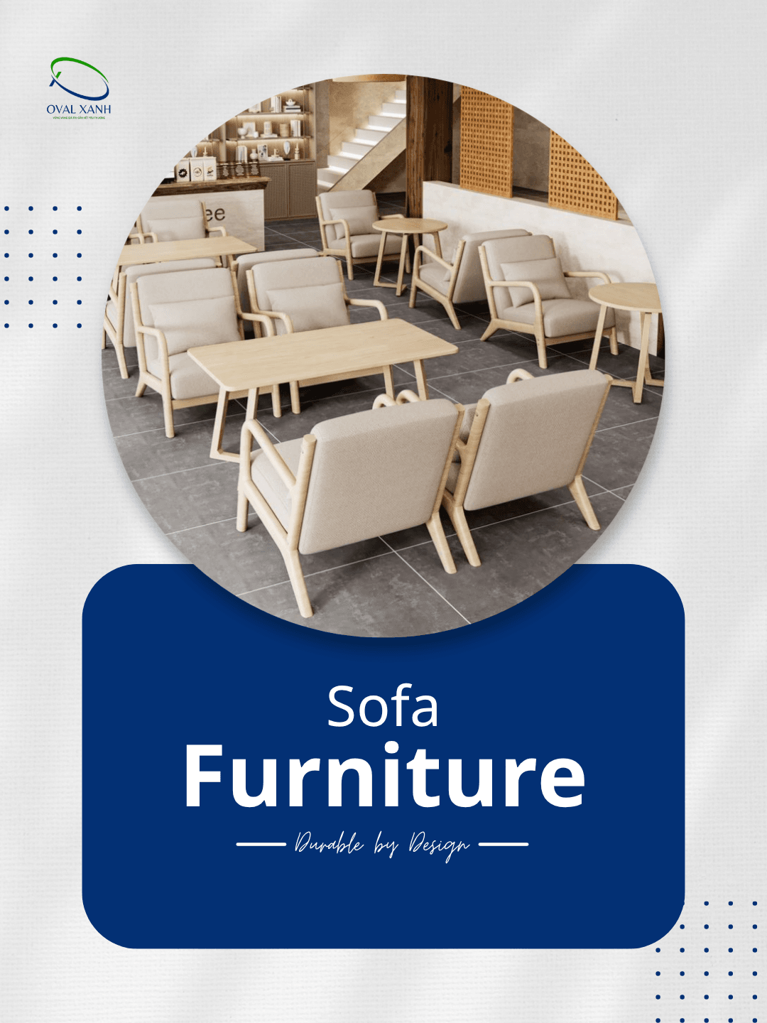 ✨ Êm ái – sang trọng – dễ phối cho mọi không gian

Một mẫu sofa phù hợp cho phòng khách, căn hộ, homestay, café hay showroom. Thiết kế gọn gàng, form dáng hiện đại, phần đệm ngồi êm ái giúp không gian vừa đẹp mắt vừa thoải mái khi sử dụng.

✔️ Khung chắc chắn, hoàn thiện tỉ mỉ
✔️ Nệm êm, nhiều màu vải/da để lựa chọn
✔️ Nhận sản xuất theo kích thước và màu sắc yêu cầu
✔️ Phù hợp nhiều phong cách từ hiện đại đến tối giản

📩 Cần mẫu theo kích thước riêng hoặc số lượng nhiều, nhắn bên em để được tư vấn và báo giá nhé!

🎯 207C Nguyễn Xí, P.Bình Thạnh, TP. Hồ Chí Minh
📞  0938 146 086 (CALL/ZALO)
📩  Contact@ovalxanh.com / ovalxanh@gmail.com
🌐  ovalxanh.com / sanxuatbanghecafe.com

#ovalxanh #sofa #sofagiare #sofadep #noithat #noithatdep #banhesofa #sofatheoyeucau #noithatcaf e #noithatnhadep