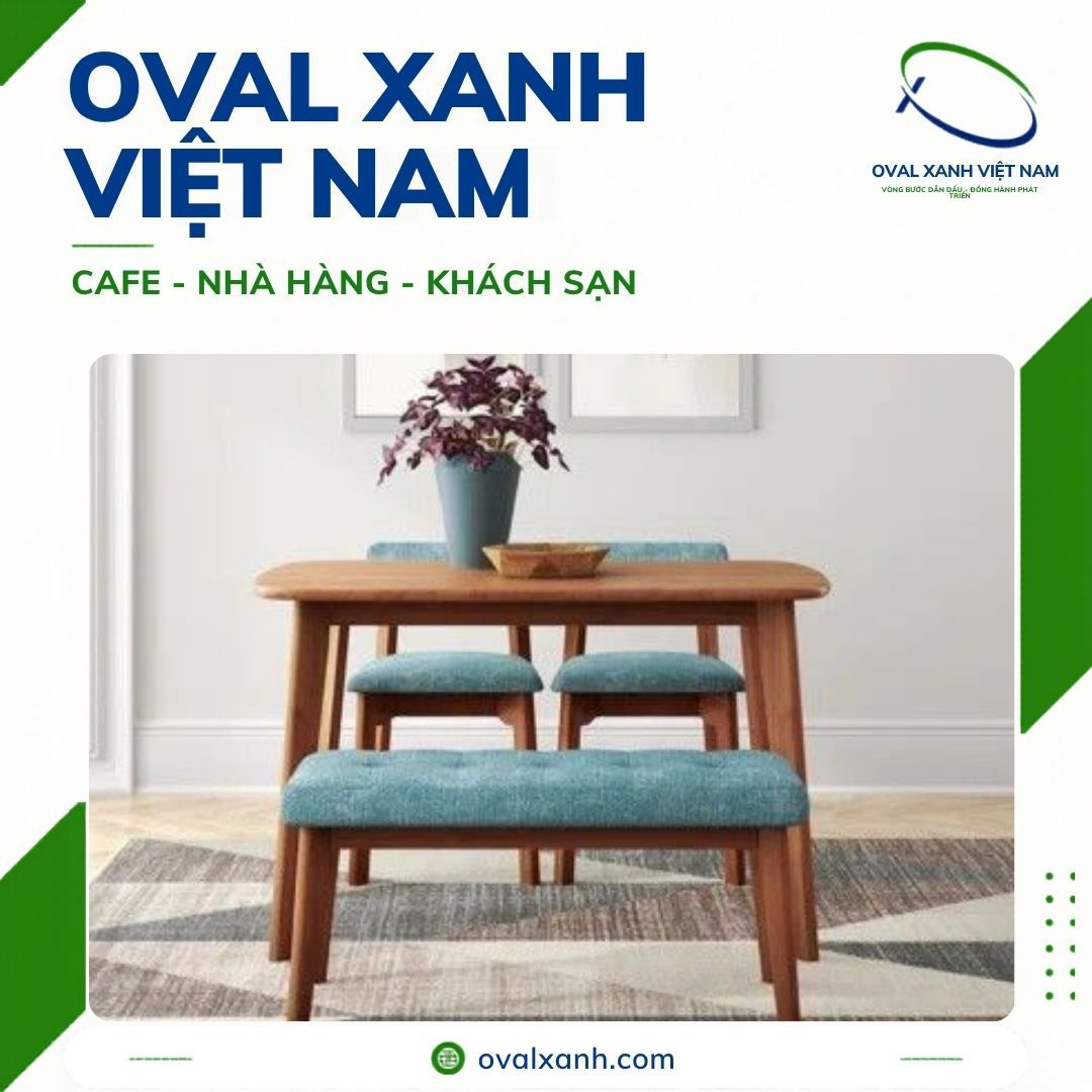 BÀN GHẾ CAFE, NHÀ HÀNG, KHÁCH SẠN – CHUẨN GU ĐẲNG CẤP 🍽️✨
Không gian sang trọng, ấm cúng bắt đầu từ những bộ bàn ghế tinh tế! Oval Xanh Việt Nam mang đến BST bàn ghế gỗ cao cấp chuyên dụng cho các dự án F&B và lưu trú:
✅ Thiết kế tối ưu: Đa dạng kiểu dáng từ bàn dài, bàn tròn phối ghế đơn đến ghế băng dài, vừa tối ưu diện tích vừa tạo điểm nhấn thanh lịch.
✅ Chất liệu bền bỉ: Khung gỗ tự nhiên xử lý kỹ lưỡng, đệm bọc êm ái, chịu lực tốt cho tần suất sử dụng cao.
✅ Giá gốc từ xưởng: Sản xuất trực tiếp không qua trung gian, đảm bảo tiến độ và chiết khấu cực tốt cho công trình.
==========================
🎯 207C, Nguyễn Xí, Phường Bình Thạnh, Hồ Chí Minh
📞 Điện thoại: 0938 146 086 (Hiếu) (CALL/ZALO)
📩 : Contact@ovalxanh.com hoặc ovalxanh@gmail.com
🌐 website: ovalxanh.com và sanxuatbanghecafe.com
#OvalXanh #NoiThatCafe #BanGheNhaHang #DecorQuanCafe #InteriorDesign