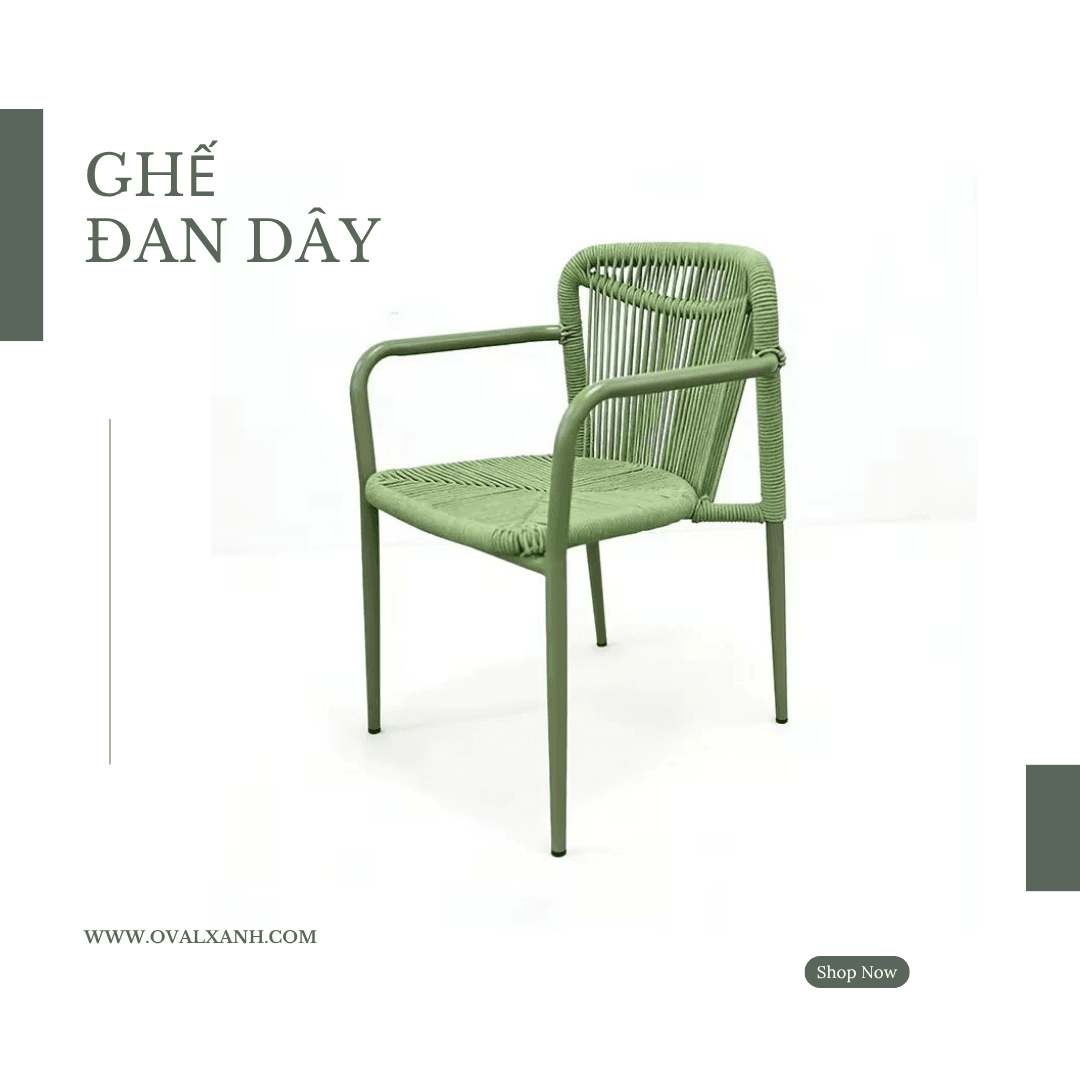 ✨ GHẾ ĐAN DÂY – ĐIỂM NHẤN TINH TẾ CHO MỌI KHÔNG GIAN ✨