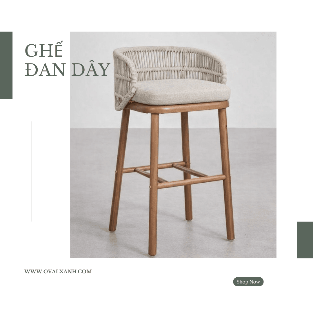 ✨ GHẾ ĐAN DÂY – ĐIỂM NHẤN TINH TẾ CHO MỌI KHÔNG GIAN ✨