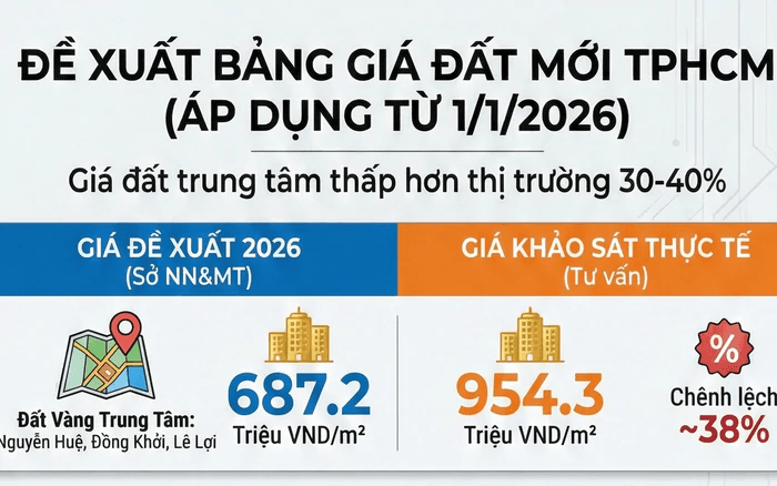 Cập nhật bảng giá đất mới tại TPHCM và những lưu ý quan trọng cho nhà đầu tư nửa cuối năm