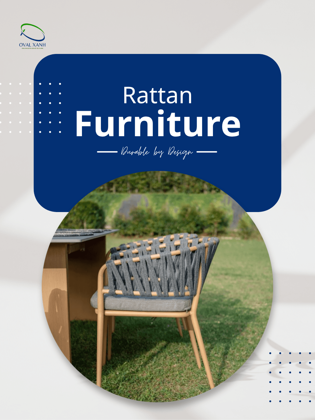 Không cần quá cầu kỳ, chỉ cần một chiếc ghế đủ đẹp là cả không gian đã có điểm nhấn ✨

Thiết kế đan dây thoáng nhẹ, form ngồi gọn gàng, kết hợp khung chắc chắn – vừa mang nét hiện đại, vừa tạo cảm giác gần gũi, thư giãn.

☕ Phù hợp cho cafe, nhà hàng, resort, ban công & không gian sân vườn
🪑 Nhận sản xuất theo mẫu, kích thước và màu sắc theo yêu cầu
📦 Hỗ trợ số lượng từ ít đến số lượng lớn

Một mẫu ghế – nhiều phong cách, dễ phối và cực kỳ bắt mắt.

🎯 207C Nguyễn Xí, P.Bình Thạnh, TP. Hồ Chí Minh
📞  0938 146 086 (CALL/ZALO)
📩  Contact@ovalxanh.com / ovalxanh@gmail.com
🌐  ovalxanh.com / sanxuatbanghecafe.com

#ghếđandây #ghếcafe #ghếnhàhàng #noithatcafe #noithatnhahang #banan #OvalXanh