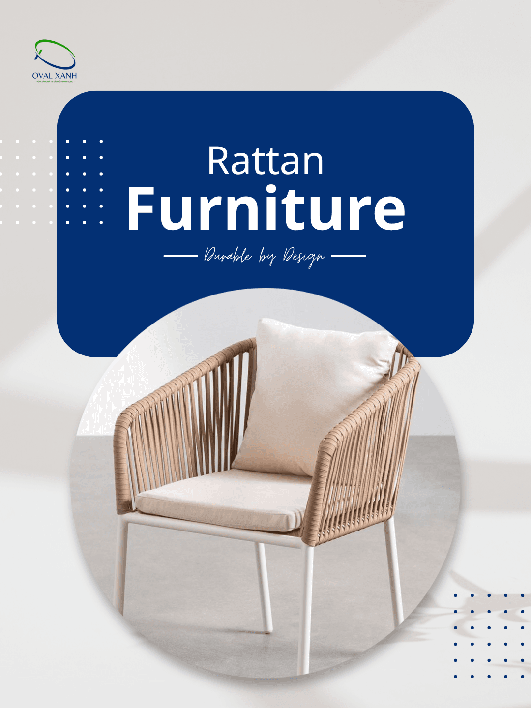 Không cần quá cầu kỳ, chỉ cần một chiếc ghế đủ đẹp là cả không gian đã có điểm nhấn ✨

Thiết kế đan dây thoáng nhẹ, form ngồi gọn gàng, kết hợp khung chắc chắn – vừa mang nét hiện đại, vừa tạo cảm giác gần gũi, thư giãn.

☕ Phù hợp cho cafe, nhà hàng, resort, ban công & không gian sân vườn
🪑 Nhận sản xuất theo mẫu, kích thước và màu sắc theo yêu cầu
📦 Hỗ trợ số lượng từ ít đến số lượng lớn

Một mẫu ghế – nhiều phong cách, dễ phối và cực kỳ bắt mắt.

🎯 207C Nguyễn Xí, P.Bình Thạnh, TP. Hồ Chí Minh
📞  0938 146 086 (CALL/ZALO)
📩  Contact@ovalxanh.com / ovalxanh@gmail.com
🌐  ovalxanh.com / sanxuatbanghecafe.com

#ghếđandây #ghếcafe #ghếnhàhàng #noithatcafe #noithatnhahang #banan #OvalXanh