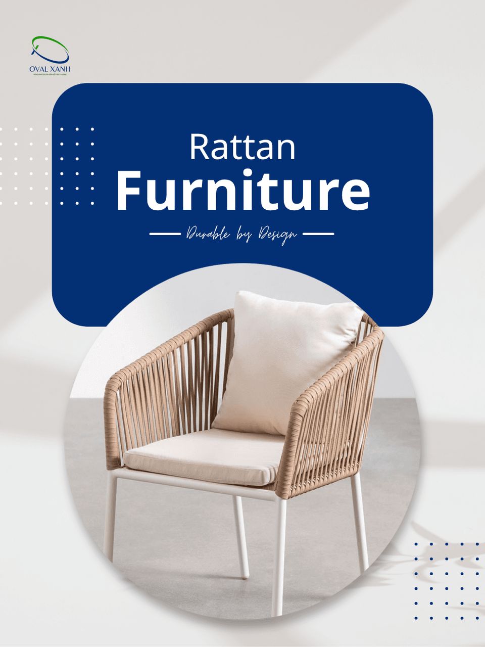 Không cần quá cầu kỳ, chỉ cần một chiếc ghế đủ đẹp là cả không gian đã có điểm nhấn ✨

Thiết kế đan dây thoáng nhẹ, form ngồi gọn gàng, kết hợp khung chắc chắn – vừa mang nét hiện đại, vừa tạo cảm giác gần gũi, thư giãn.

☕ Phù hợp cho cafe, nhà hàng, resort, ban công & không gian sân vườn
🪑 Nhận sản xuất theo mẫu, kích thước và màu sắc theo yêu cầu
📦 Hỗ trợ số lượng từ ít đến số lượng lớn

Một mẫu ghế – nhiều phong cách, dễ phối và cực kỳ bắt mắt.

🎯 207C Nguyễn Xí, P.Bình Thạnh, TP. Hồ Chí Minh
📞  0938 146 086 (CALL/ZALO)
📩  Contact@ovalxanh.com / ovalxanh@gmail.com
🌐  ovalxanh.com / sanxuatbanghecafe.com

#ghếđandây #ghếcafe #ghếnhàhàng #noithatcafe #noithatnhahang #banan #OvalXanh