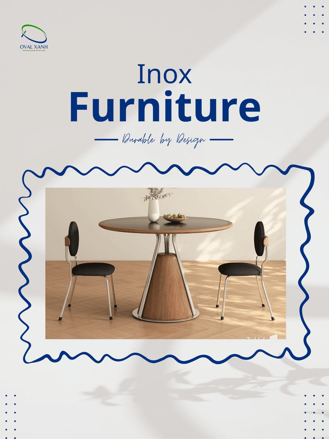 ✨ NỘI THẤT INOX – BỀN ĐẸP, HIỆN ĐẠI, DỄ BẢO QUẢN

Không gian nhà hàng, quán café hay gia đình đang cần một lựa chọn bền – đẹp – sang?
Nội thất inox là lựa chọn đáng cân nhắc với:

🔸 Chất liệu inox chắc chắn, độ bền cao, phù hợp sử dụng lâu dài.
🔸 Bề mặt sáng đẹp, tạo cảm giác hiện đại và chuyên nghiệp.
🔸 Dễ vệ sinh, hạn chế bám bẩn, đặc biệt phù hợp với nhà hàng – café.
🔸 Thiết kế đa dạng, có thể kết hợp cùng gỗ, đá, da hoặc nệm để tạo điểm nhấn riêng cho không gian.
🔸 Sản xuất trực tiếp tại xưởng, nhận làm theo mẫu và kích thước yêu cầu.

📩 Cần báo giá bàn ghế inox / nội thất inox theo số lượng? Inbox để được tư vấn mẫu và giá sỉ nhé!
🎯 207C Nguyễn Xí, P.Bình Thạnh, TP. Hồ Chí Minh
📞  0938 146 086 (CALL/ZALO)
📩  Contact@ovalxanh.com / ovalxanh@gmail.com
🌐  ovalxanh.com / sanxuatbanghecafe.com

#OvalXanh #noithatinox #baninox #gheinox #noithatnhahang #noithatcaphe #banheinox #noithat#sanxuatnoithat