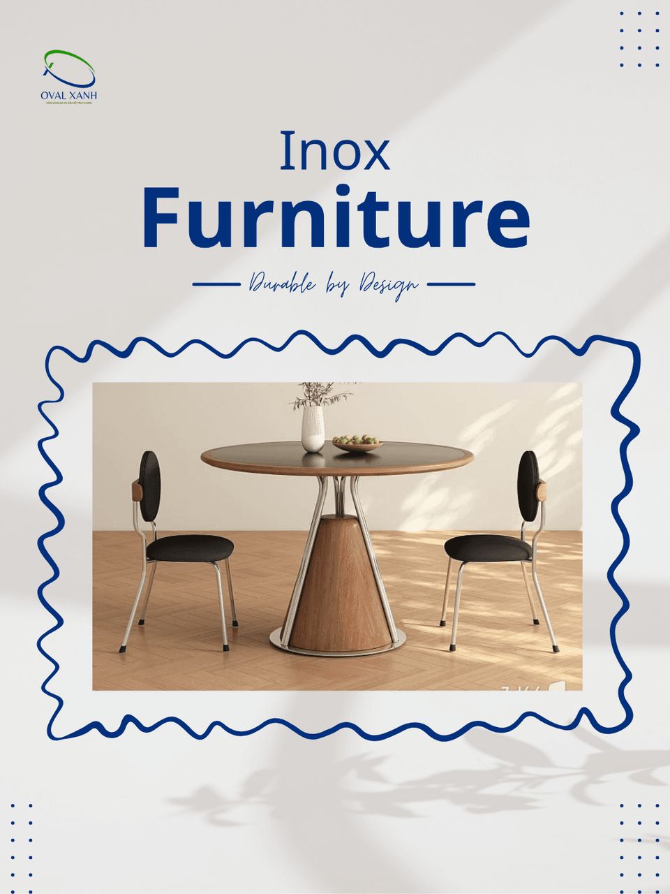 ✨ NỘI THẤT INOX – BỀN ĐẸP, HIỆN ĐẠI, DỄ BẢO QUẢN

Không gian nhà hàng, quán café hay gia đình đang cần một lựa chọn bền – đẹp – sang?
Nội thất inox là lựa chọn đáng cân nhắc với:

🔸 Chất liệu inox chắc chắn, độ bền cao, phù hợp sử dụng lâu dài.
🔸 Bề mặt sáng đẹp, tạo cảm giác hiện đại và chuyên nghiệp.
🔸 Dễ vệ sinh, hạn chế bám bẩn, đặc biệt phù hợp với nhà hàng – café.
🔸 Thiết kế đa dạng, có thể kết hợp cùng gỗ, đá, da hoặc nệm để tạo điểm nhấn riêng cho không gian.
🔸 Sản xuất trực tiếp tại xưởng, nhận làm theo mẫu và kích thước yêu cầu.

📩 Cần báo giá bàn ghế inox / nội thất inox theo số lượng? Inbox để được tư vấn mẫu và giá sỉ nhé!
🎯 207C Nguyễn Xí, P.Bình Thạnh, TP. Hồ Chí Minh
📞  0938 146 086 (CALL/ZALO)
📩  Contact@ovalxanh.com / ovalxanh@gmail.com
🌐  ovalxanh.com / sanxuatbanghecafe.com

#OvalXanh #noithatinox #baninox #gheinox #noithatnhahang #noithatcaphe #banheinox #noithat#sanxuatnoithat