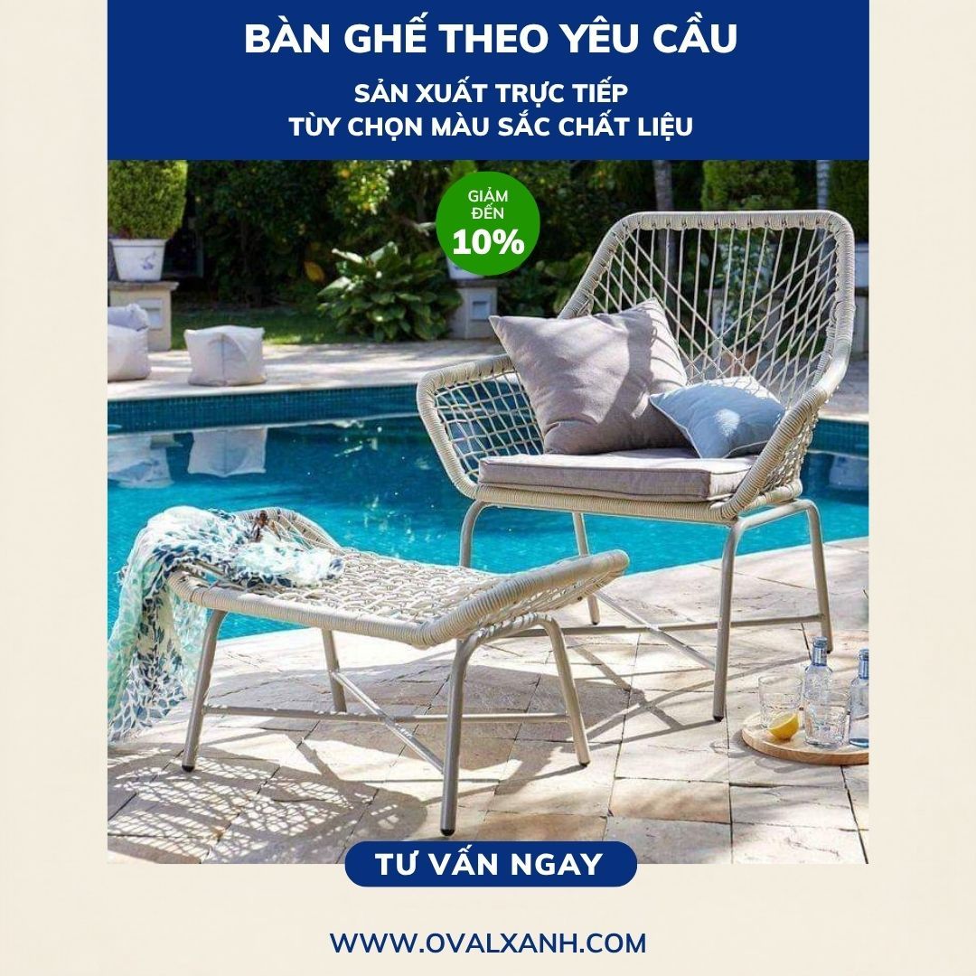 Điểm nhấn thanh lịch cho không gian outdoor & quầy bar ngoài trời

✅ Báo giá giá xưởng gốc: Báo giá giá gốc trực tiếp tận xưởng sản xuất, không qua trung gian buôn bán để tối ưu chi phí.
✅ Chiết khấu giảm giá ưu đãi: Mua bán giá sỉ cực tốt, chiết khấu sâu 10% off cho đơn hàng dự án và chốt đơn công trình.
✅ Gia công theo bản vẽ: Tùy chọn kiểu đan mây nhựa, chiều cao ghế bar và màu sơn khung sắt để chốt đơn đúng thiết kế.
================================
🎯 207C, Nguyễn Xí, Phường Bình Thạnh, Hồ Chí Minh
📞 Điện thoại: 0939 546 469 (Trang) (CALL/ZALO)
📩 : contact@ovalxanh.com hoặc ovalxanh@gmail.com
🌐 Website: ovalxanh.com và sanxuatbanghecafe.com
#OvalXanh #Inox #BanGheCafe #DecorQuanCafe #BanGheNhaHang