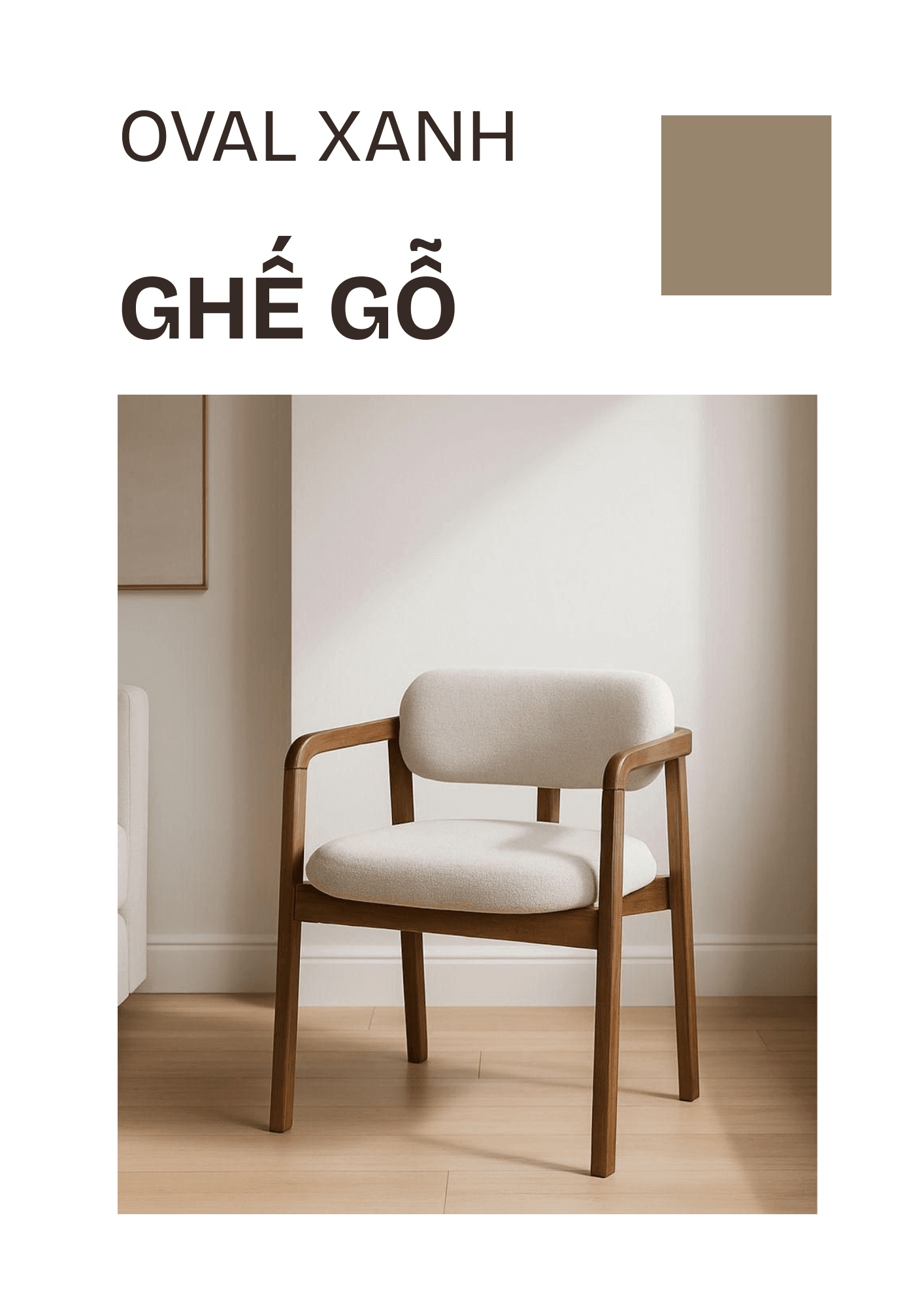 🪑 GHẾ GỖ – ĐẸP BỀN THEO THỜI GIAN 🌿