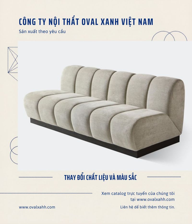 MẪU CÓ SẴN – CHẤT LIỆU & MÀU SẮC DO BẠN CHỌN! 🛋️✨