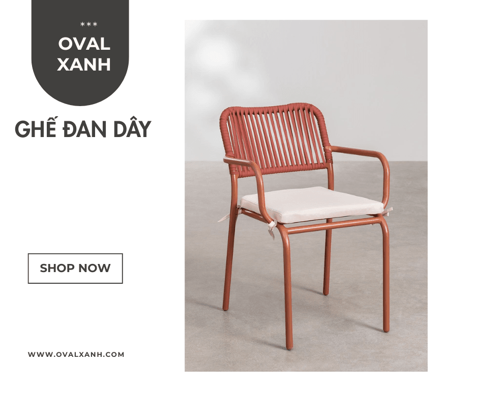✨ GHẾ ĐAN DÂY – NÉT ĐẸP TINH TẾ CHO MỌI KHÔNG GIAN ✨
