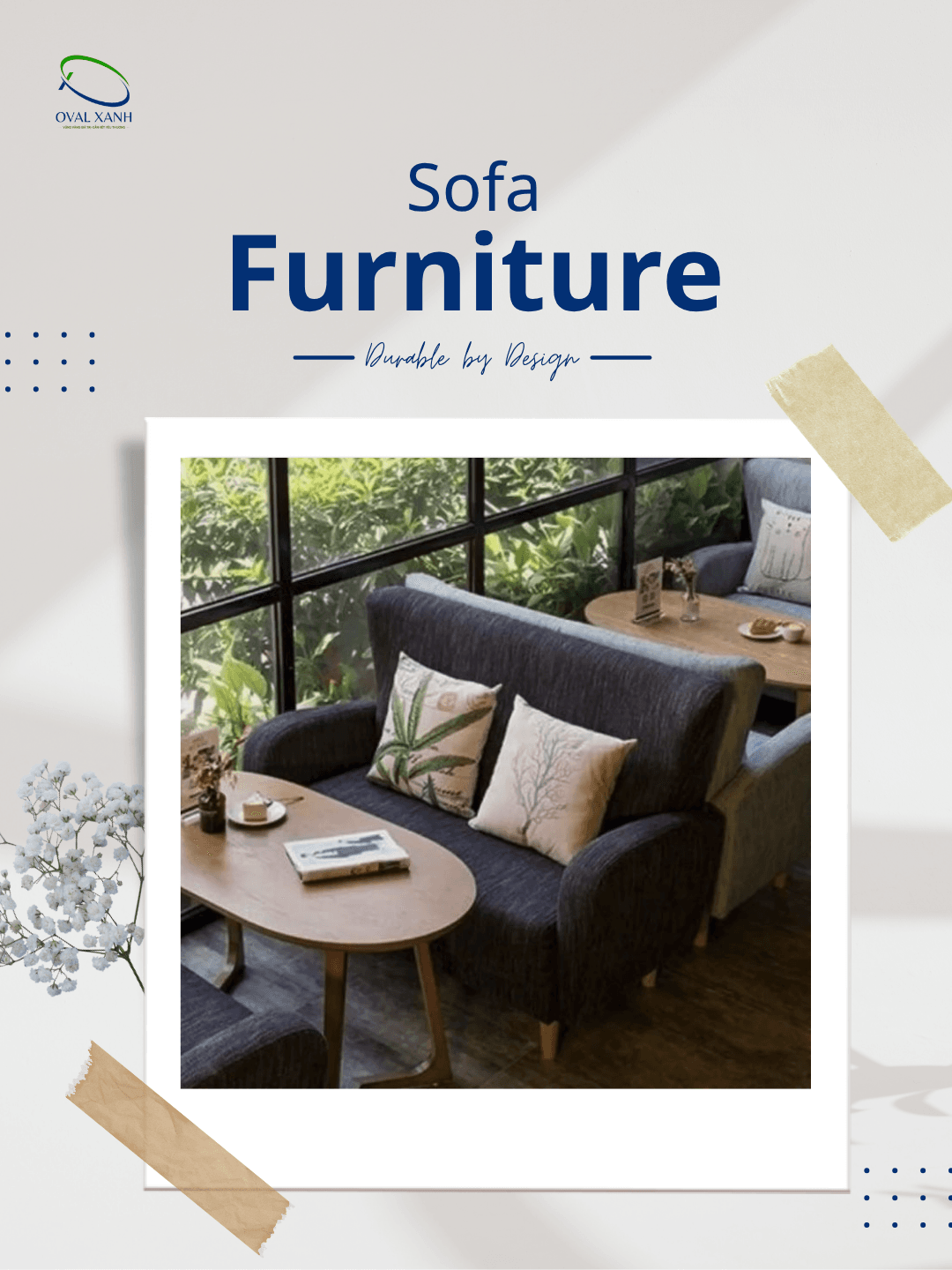 Không chỉ là nơi để ngồi — một bộ sofa đẹp còn là điểm nhấn giúp cả không gian trở nên có gu hơn ✨

Thiết kế hiện đại, form dáng tinh gọn, đệm êm ái cùng đa dạng chất liệu & màu sắc để dễ dàng phối theo từng phong cách nội thất.

🛋️ Sofa sản xuất theo yêu cầu
📐 Linh hoạt kích thước – kiểu dáng
🎨 Đa dạng màu vải, da & chất liệu
🏭 Nhận gia công số lượng cho nhà ở, showroom, nhà hàng, café, khách sạn

Một chiếc sofa đúng gu có thể thay đổi cả căn phòng.

🎯 207C Nguyễn Xí, P.Bình Thạnh, TP. Hồ Chí Minh
📞  0938 146 086 (CALL/ZALO)
📩  Contact@ovalxanh.com / ovalxanh@gmail.com
🌐  ovalxanh.com / sanxuatbanghecafe.com

#Sofa #SofaNoiThat #NoiThat #SofaTheoYeuCau #BanGheNoiThat #ThietKeNoiThat #OvalXanh