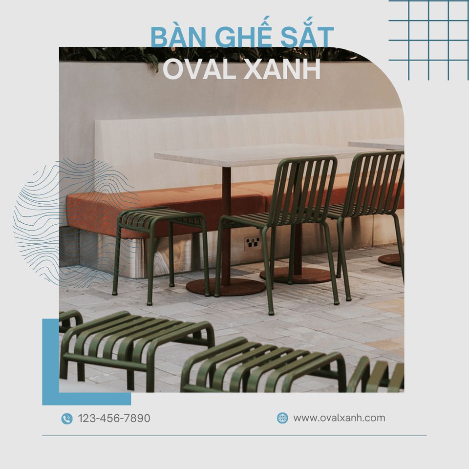 🔥 **BÀN GHẾ SẮT CHẤT LƯỢNG – BỀN ĐẸP THEO THỜI GIAN** 🔥