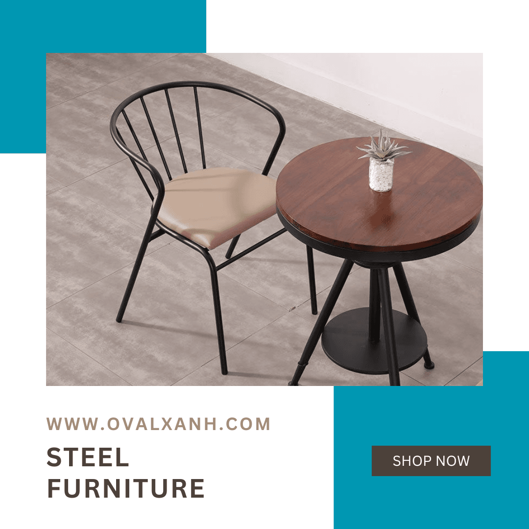 BÀN GHẾ SẮT – BỀN ĐẸP THEO THỜI GIAN, NÂNG TẦM KHÔNG GIAN