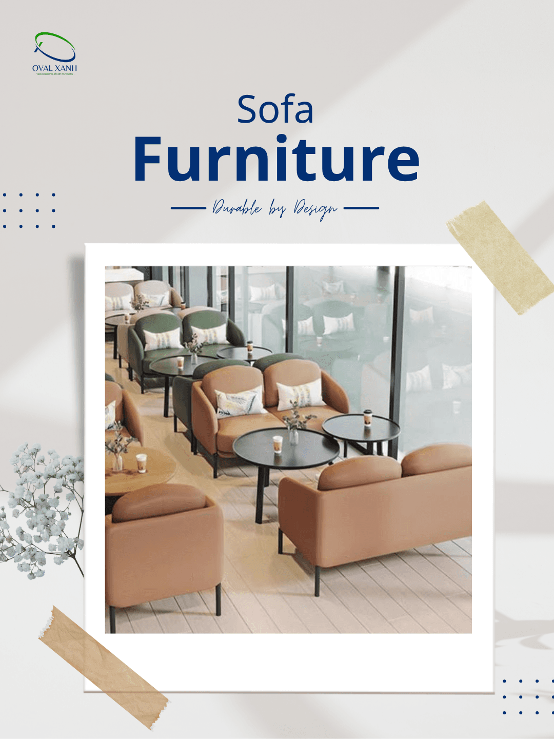 Không chỉ là nơi để ngồi — một bộ sofa đẹp còn là điểm nhấn giúp cả không gian trở nên có gu hơn ✨

Thiết kế hiện đại, form dáng tinh gọn, đệm êm ái cùng đa dạng chất liệu & màu sắc để dễ dàng phối theo từng phong cách nội thất.

🛋️ Sofa sản xuất theo yêu cầu
📐 Linh hoạt kích thước – kiểu dáng
🎨 Đa dạng màu vải, da & chất liệu
🏭 Nhận gia công số lượng cho nhà ở, showroom, nhà hàng, café, khách sạn

Một chiếc sofa đúng gu có thể thay đổi cả căn phòng.

🎯 207C Nguyễn Xí, P.Bình Thạnh, TP. Hồ Chí Minh
📞  0938 146 086 (CALL/ZALO)
📩  Contact@ovalxanh.com / ovalxanh@gmail.com
🌐  ovalxanh.com / sanxuatbanghecafe.com

#Sofa #SofaNoiThat #NoiThat #SofaTheoYeuCau #BanGheNoiThat #ThietKeNoiThat #OvalXanh