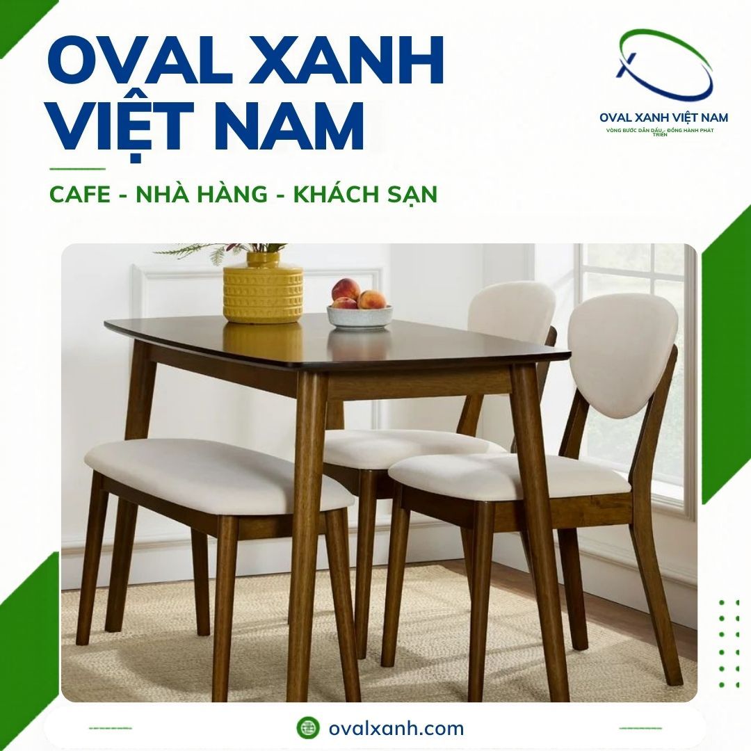 BÀN GHẾ CAFE, NHÀ HÀNG, KHÁCH SẠN – CHUẨN GU ĐẲNG CẤP 🍽️✨
Không gian sang trọng, ấm cúng bắt đầu từ những bộ bàn ghế tinh tế! Oval Xanh Việt Nam mang đến BST bàn ghế gỗ cao cấp chuyên dụng cho các dự án F&B và lưu trú:
✅ Thiết kế tối ưu: Đa dạng kiểu dáng từ bàn dài, bàn tròn phối ghế đơn đến ghế băng dài, vừa tối ưu diện tích vừa tạo điểm nhấn thanh lịch.
✅ Chất liệu bền bỉ: Khung gỗ tự nhiên xử lý kỹ lưỡng, đệm bọc êm ái, chịu lực tốt cho tần suất sử dụng cao.
✅ Giá gốc từ xưởng: Sản xuất trực tiếp không qua trung gian, đảm bảo tiến độ và chiết khấu cực tốt cho công trình.
==========================
🎯 207C, Nguyễn Xí, Phường Bình Thạnh, Hồ Chí Minh
📞 Điện thoại: 0938 146 086 (Hiếu) (CALL/ZALO)
📩 : Contact@ovalxanh.com hoặc ovalxanh@gmail.com
🌐 website: ovalxanh.com và sanxuatbanghecafe.com
#OvalXanh #NoiThatCafe #BanGheNhaHang #DecorQuanCafe #InteriorDesign