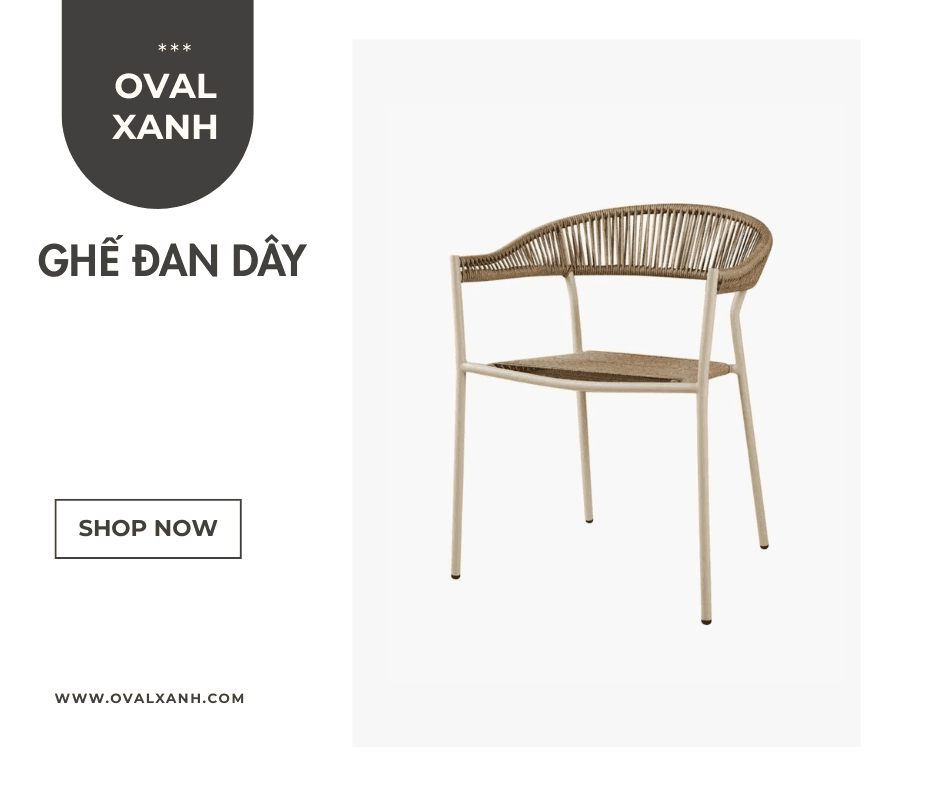 ✨ GHẾ ĐAN DÂY – NÉT ĐẸP TINH TẾ CHO MỌI KHÔNG GIAN ✨