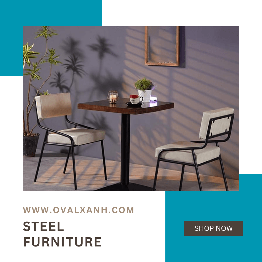 BÀN GHẾ SẮT – BỀN ĐẸP THEO THỜI GIAN, NÂNG TẦM KHÔNG GIAN