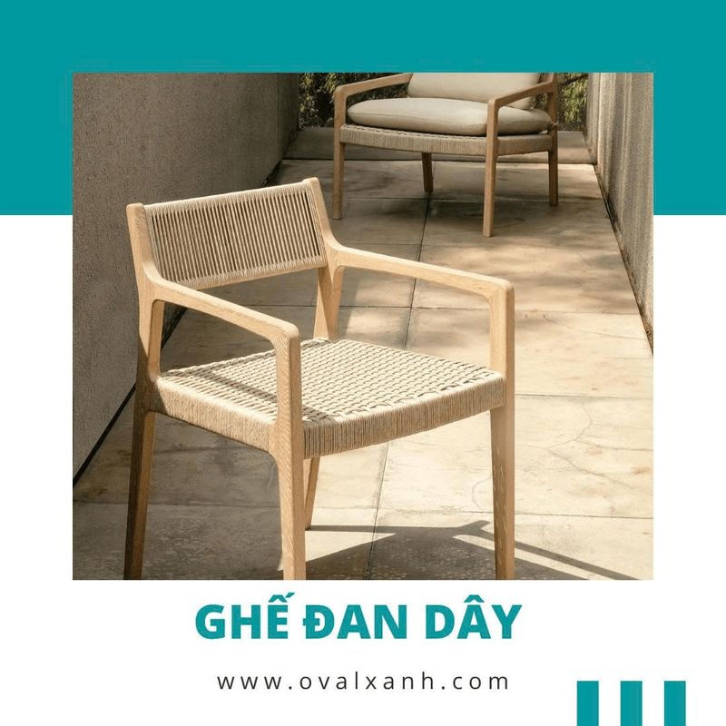 ✨ **GHẾ ĐAN DÂY – ĐẸP TỪ THIẾT KẾ, CHẤT TỪ CHẤT LIỆU** ✨