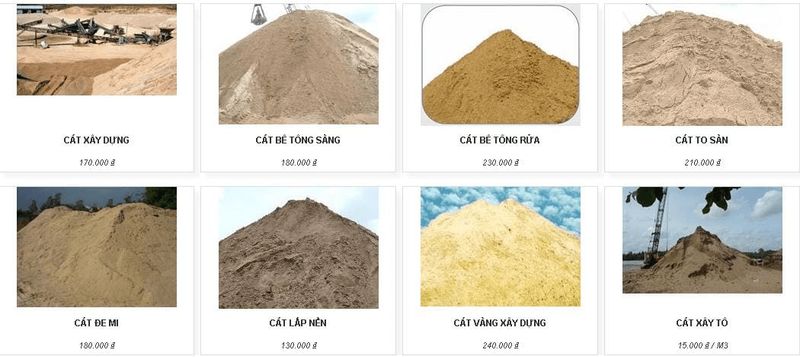 TIÊU CHUẨN VÀ ĐẶC TÍNH CÁT XÂY DỰNG