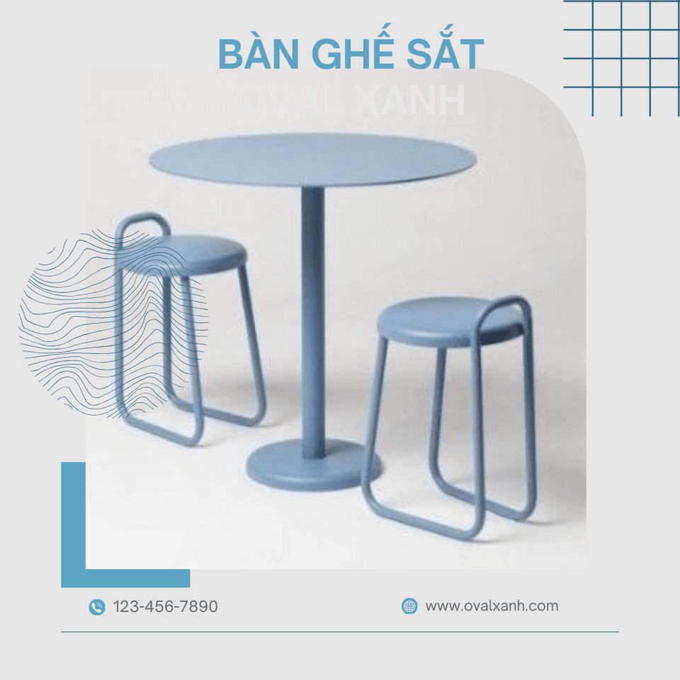 🔥 **BÀN GHẾ SẮT CHẤT LƯỢNG – BỀN ĐẸP THEO THỜI GIAN** 🔥