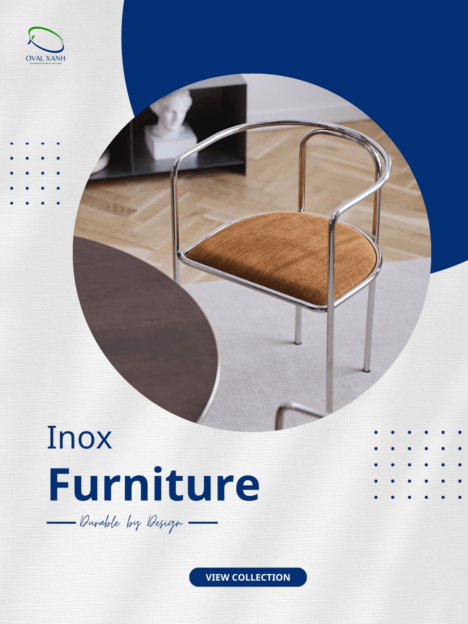 ✨ **BỀN ĐẸP TỪNG CHI TIẾT – TINH TẾ TRONG TỪNG KHÔNG GIAN**

Bàn ghế inox không chỉ ghi điểm bởi vẻ ngoài hiện đại mà còn nổi bật với **độ bền cao, chắc chắn và dễ vệ sinh**.

✔️ Khung inox sáng đẹp, hạn chế gỉ sét
✔️ Kết cấu chắc chắn, sử dụng lâu dài
✔️ Kiểu dáng tối giản, dễ phối nhiều phong cách
✔️ Phù hợp nhà hàng, quán café, khách sạn và không gian gia đình

Một lựa chọn vừa **thực dụng – bền bỉ – thẩm mỹ**, giúp không gian luôn gọn gàng và chuyên nghiệp. 🤍

📩 Inbox để được tư vấn mẫu và báo giá theo nhu cầu.

🎯 207C Nguyễn Xí, P.Bình Thạnh, TP. Hồ Chí Minh
📞  0938 146 086 (CALL/ZALO)
📩  Contact@ovalxanh.com / ovalxanh@gmail.com
🌐  ovalxanh.com / sanxuatbanghecafe.com

#baninox #gheinox #bangheinox #noithat #noithatnhahang #noithatquancafe #banghenhahang #ovalxanh