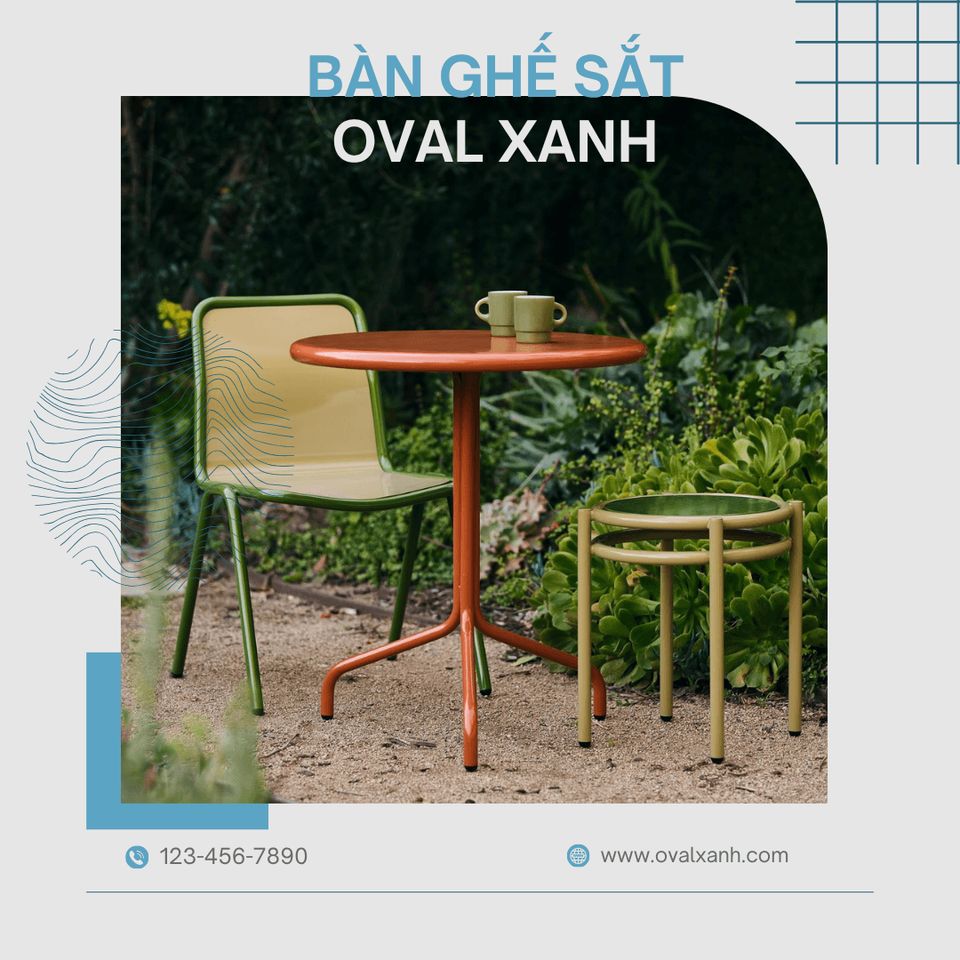 🔥 **BÀN GHẾ SẮT CHẤT LƯỢNG – BỀN ĐẸP THEO THỜI GIAN** 🔥