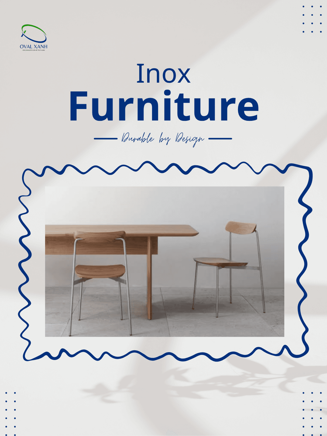 ✨ NỘI THẤT INOX – BỀN ĐẸP, HIỆN ĐẠI, DỄ BẢO QUẢN

Không gian nhà hàng, quán café hay gia đình đang cần một lựa chọn bền – đẹp – sang?
Nội thất inox là lựa chọn đáng cân nhắc với:

🔸 Chất liệu inox chắc chắn, độ bền cao, phù hợp sử dụng lâu dài.
🔸 Bề mặt sáng đẹp, tạo cảm giác hiện đại và chuyên nghiệp.
🔸 Dễ vệ sinh, hạn chế bám bẩn, đặc biệt phù hợp với nhà hàng – café.
🔸 Thiết kế đa dạng, có thể kết hợp cùng gỗ, đá, da hoặc nệm để tạo điểm nhấn riêng cho không gian.
🔸 Sản xuất trực tiếp tại xưởng, nhận làm theo mẫu và kích thước yêu cầu.

📩 Cần báo giá bàn ghế inox / nội thất inox theo số lượng? Inbox để được tư vấn mẫu và giá sỉ nhé!
🎯 207C Nguyễn Xí, P.Bình Thạnh, TP. Hồ Chí Minh
📞  0938 146 086 (CALL/ZALO)
📩  Contact@ovalxanh.com / ovalxanh@gmail.com
🌐  ovalxanh.com / sanxuatbanghecafe.com

#OvalXanh #noithatinox #baninox #gheinox #noithatnhahang #noithatcaphe #banheinox #noithat#sanxuatnoithat