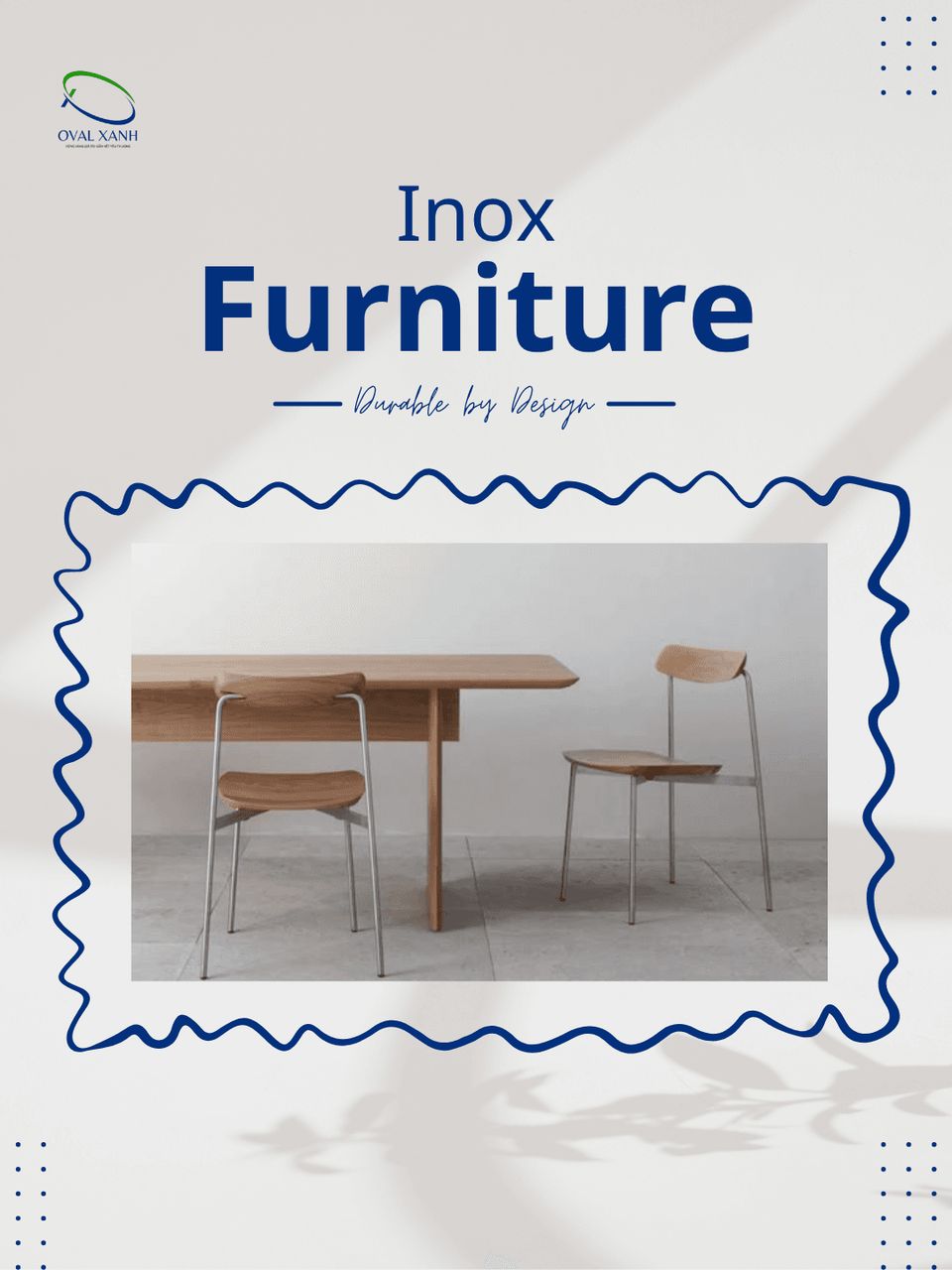 ✨ NỘI THẤT INOX – BỀN ĐẸP, HIỆN ĐẠI, DỄ BẢO QUẢN

Không gian nhà hàng, quán café hay gia đình đang cần một lựa chọn bền – đẹp – sang?
Nội thất inox là lựa chọn đáng cân nhắc với:

🔸 Chất liệu inox chắc chắn, độ bền cao, phù hợp sử dụng lâu dài.
🔸 Bề mặt sáng đẹp, tạo cảm giác hiện đại và chuyên nghiệp.
🔸 Dễ vệ sinh, hạn chế bám bẩn, đặc biệt phù hợp với nhà hàng – café.
🔸 Thiết kế đa dạng, có thể kết hợp cùng gỗ, đá, da hoặc nệm để tạo điểm nhấn riêng cho không gian.
🔸 Sản xuất trực tiếp tại xưởng, nhận làm theo mẫu và kích thước yêu cầu.

📩 Cần báo giá bàn ghế inox / nội thất inox theo số lượng? Inbox để được tư vấn mẫu và giá sỉ nhé!
🎯 207C Nguyễn Xí, P.Bình Thạnh, TP. Hồ Chí Minh
📞  0938 146 086 (CALL/ZALO)
📩  Contact@ovalxanh.com / ovalxanh@gmail.com
🌐  ovalxanh.com / sanxuatbanghecafe.com

#OvalXanh #noithatinox #baninox #gheinox #noithatnhahang #noithatcaphe #banheinox #noithat#sanxuatnoithat