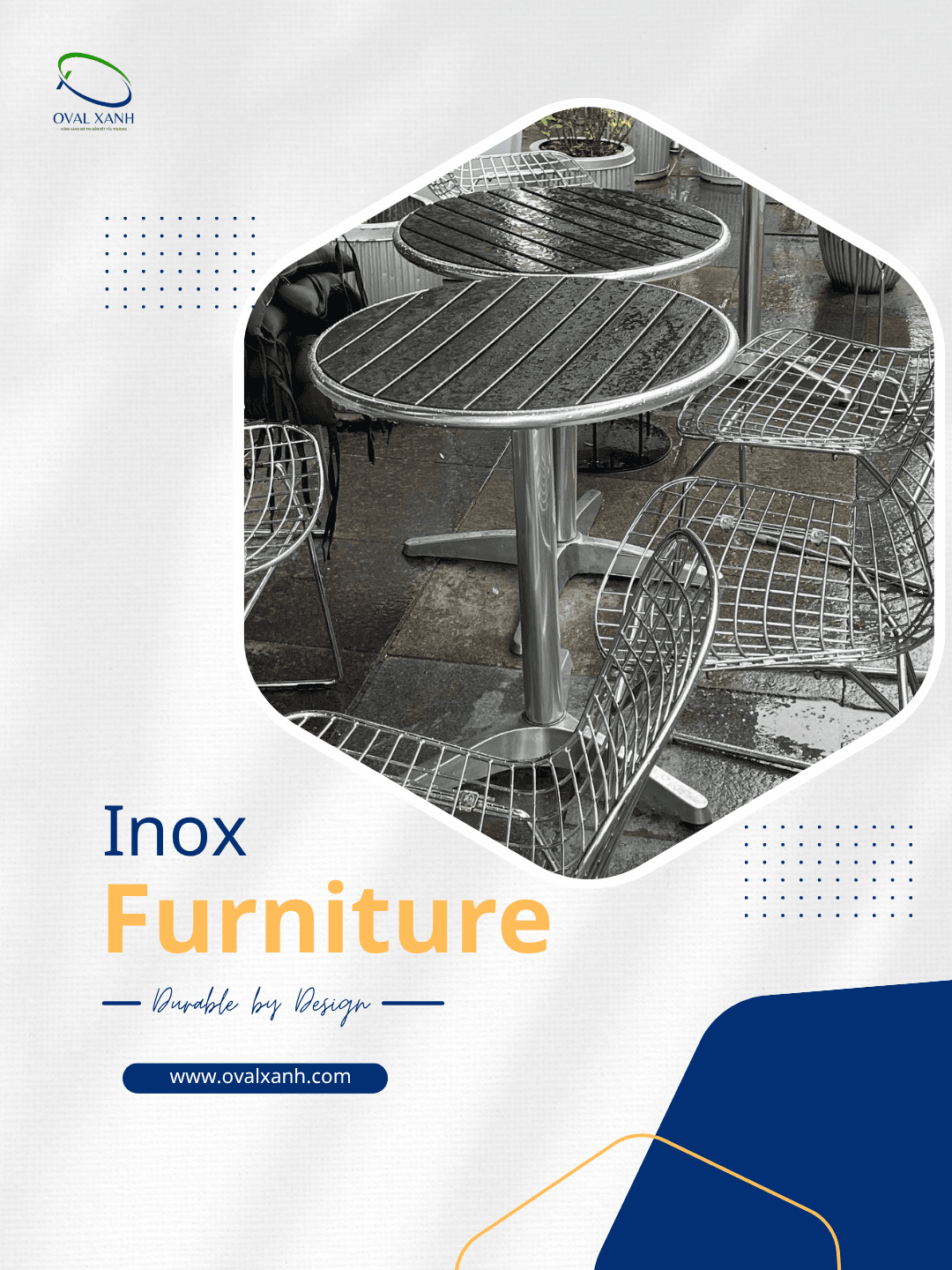 ✨ BÀN GHẾ INOX – BỀN ĐẸP, DỄ DÙNG, HỢP MỌI KHÔNG GIAN

Không gian quán cần một bộ bàn ghế bền, chắc mà vẫn đẹp?
👉 Bàn ghế inox là lựa chọn đáng cân nhắc cho nhà hàng, quán café, sân vườn và khu vực ngoài trời.

✔️ Khung inox chắc chắn – chịu lực tốt, sử dụng lâu dài
✔️ Bề mặt dễ vệ sinh – phù hợp môi trường ăn uống, sử dụng thường xuyên
✔️ Thiết kế gọn gàng, hiện đại – dễ phối với nhiều phong cách nội thất
✔️ Ứng dụng linh hoạt – từ quán café, nhà hàng đến sân vườn, ban công
✔️ Nhận làm theo kích thước & số lượng theo nhu cầu dự án

🎯 207C Nguyễn Xí, P.Bình Thạnh, TP. Hồ Chí Minh
📞  0938 146 086 (CALL/ZALO)
📩  Contact@ovalxanh.com / ovalxanh@gmail.com
🌐  ovalxanh.com / sanxuatbanghecafe.com

#OvalXanh #BanGheInox #BanGheNhaHang #BanGheCafe #NoiThatNhaHang #NoiThatCafe #BanGheNgoaiTroi #NoiThatQuanCafe