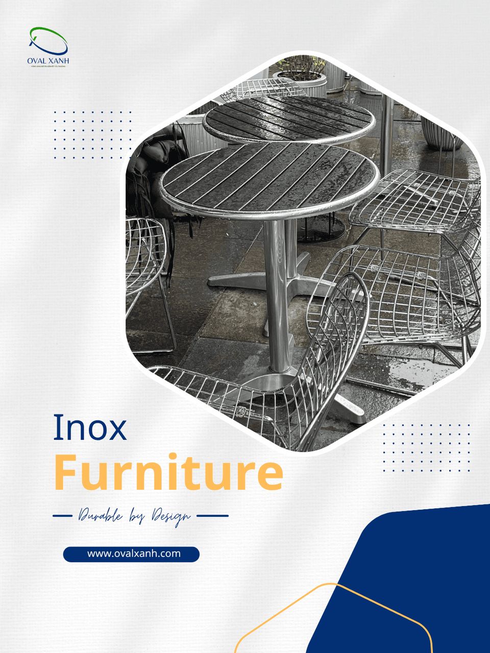 ✨ BÀN GHẾ INOX – BỀN ĐẸP, DỄ DÙNG, HỢP MỌI KHÔNG GIAN

Không gian quán cần một bộ bàn ghế bền, chắc mà vẫn đẹp?
👉 Bàn ghế inox là lựa chọn đáng cân nhắc cho nhà hàng, quán café, sân vườn và khu vực ngoài trời.

✔️ Khung inox chắc chắn – chịu lực tốt, sử dụng lâu dài
✔️ Bề mặt dễ vệ sinh – phù hợp môi trường ăn uống, sử dụng thường xuyên
✔️ Thiết kế gọn gàng, hiện đại – dễ phối với nhiều phong cách nội thất
✔️ Ứng dụng linh hoạt – từ quán café, nhà hàng đến sân vườn, ban công
✔️ Nhận làm theo kích thước & số lượng theo nhu cầu dự án

🎯 207C Nguyễn Xí, P.Bình Thạnh, TP. Hồ Chí Minh
📞  0938 146 086 (CALL/ZALO)
📩  Contact@ovalxanh.com / ovalxanh@gmail.com
🌐  ovalxanh.com / sanxuatbanghecafe.com

#OvalXanh #BanGheInox #BanGheNhaHang #BanGheCafe #NoiThatNhaHang #NoiThatCafe #BanGheNgoaiTroi #NoiThatQuanCafe
