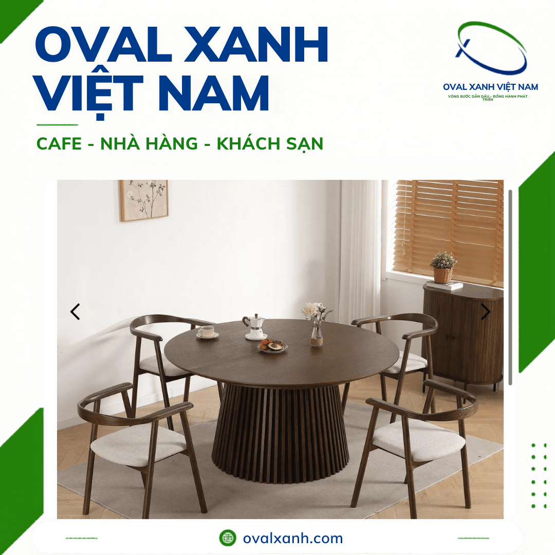 🔹 Góc ấm cúng cho không gian nhà hàng, cafe & gia đình
Những bộ bàn ăn gỗ tự nhiên, bàn tròn gỗ kết hợp ghế đan mây luôn mang lại cảm giác vô cùng gần gũi, tinh tế và ấm áp.
🔹 Giá xưởng trực tiếp: Bên mình hỗ trợ báo giá giá gốc trực tiếp tận xưởng gia công, không qua trung gian để tối ưu chi phí.
🔹 Chính sách chiết khấu: Luôn có ưu đãi giảm giá sâu và chiết khấu hấp dẫn cho khách hàng mua bán số lượng lớn và chốt đơn dự án.
🔹 Gia công theo yêu cầu: Khách hàng tự do chọn màu sơn gỗ, kích thước mặt bàn và chất liệu ghế để chốt đơn hoàn hảo theo thiết kế.
==========================
🎯 207C, Nguyễn Xí, Phường Bình Thạnh, Hồ Chí Minh
📞 Điện thoại: 0938 146 086 (Hiếu) (CALL/ZALO)
📩 : Contact@ovalxanh.com hoặc ovalxanh@gmail.com
🌐 website: ovalxanh.com và sanxuatbanghecafe.com
#OvalXanh #NoiThatCafe #BanGheNhaHang #DecorQuanCafe #InteriorDesign