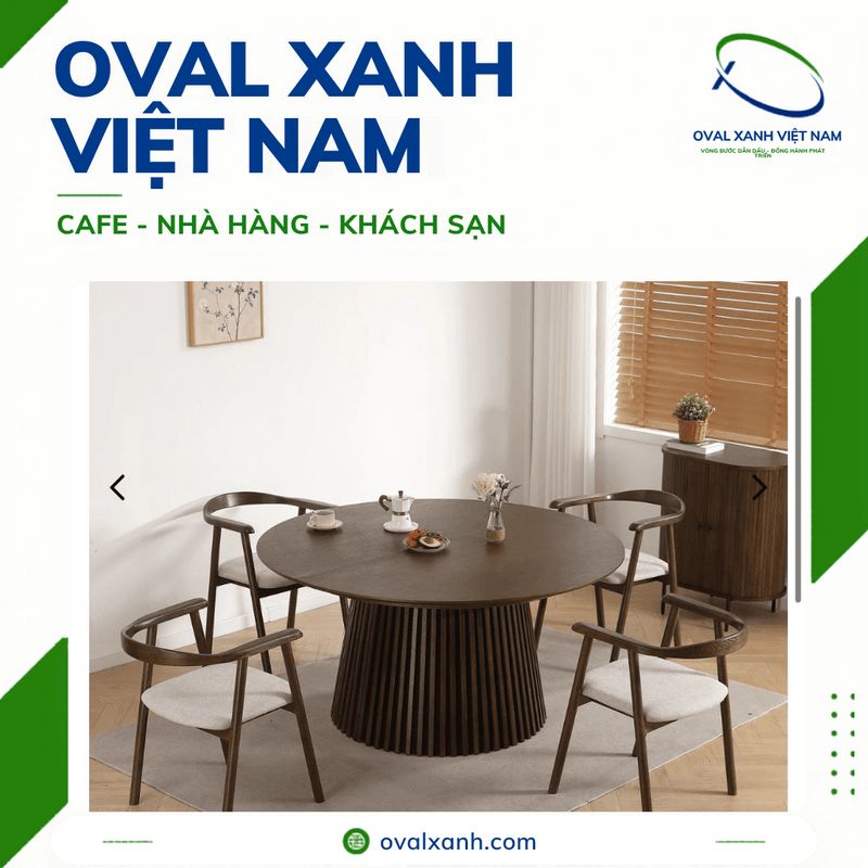 🔹 Góc ấm cúng cho không gian nhà hàng, cafe & gia đình
Những bộ bàn ăn gỗ tự nhiên, bàn tròn gỗ kết hợp ghế đan mây luôn mang lại cảm giác vô cùng gần gũi, tinh tế và ấm áp.
🔹 Giá xưởng trực tiếp: Bên mình hỗ trợ báo giá giá gốc trực tiếp tận xưởng gia công, không qua trung gian để tối ưu chi phí.
🔹 Chính sách chiết khấu: Luôn có ưu đãi giảm giá sâu và chiết khấu hấp dẫn cho khách hàng mua bán số lượng lớn và chốt đơn dự án.
🔹 Gia công theo yêu cầu: Khách hàng tự do chọn màu sơn gỗ, kích thước mặt bàn và chất liệu ghế để chốt đơn hoàn hảo theo thiết kế.
==========================
🎯 207C, Nguyễn Xí, Phường Bình Thạnh, Hồ Chí Minh
📞 Điện thoại: 0938 146 086 (Hiếu) (CALL/ZALO)
📩 : Contact@ovalxanh.com hoặc ovalxanh@gmail.com
🌐 website: ovalxanh.com và sanxuatbanghecafe.com
#OvalXanh #NoiThatCafe #BanGheNhaHang #DecorQuanCafe #InteriorDesign