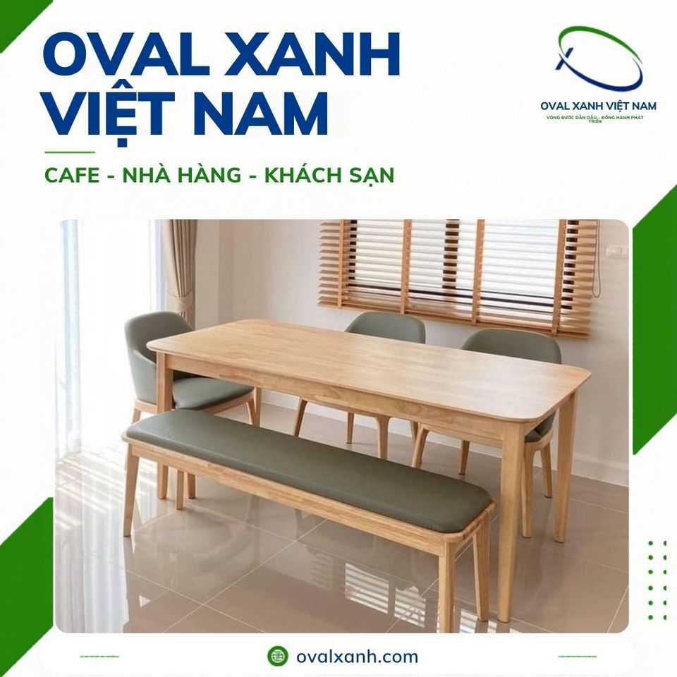 BÀN GHẾ CAFE, NHÀ HÀNG, KHÁCH SẠN – CHUẨN GU ĐẲNG CẤP 🍽️✨
Không gian sang trọng, ấm cúng bắt đầu từ những bộ bàn ghế tinh tế! Oval Xanh Việt Nam mang đến BST bàn ghế gỗ cao cấp chuyên dụng cho các dự án F&B và lưu trú:
✅ Thiết kế tối ưu: Đa dạng kiểu dáng từ bàn dài, bàn tròn phối ghế đơn đến ghế băng dài, vừa tối ưu diện tích vừa tạo điểm nhấn thanh lịch.
✅ Chất liệu bền bỉ: Khung gỗ tự nhiên xử lý kỹ lưỡng, đệm bọc êm ái, chịu lực tốt cho tần suất sử dụng cao.
✅ Giá gốc từ xưởng: Sản xuất trực tiếp không qua trung gian, đảm bảo tiến độ và chiết khấu cực tốt cho công trình.
==========================
🎯 207C, Nguyễn Xí, Phường Bình Thạnh, Hồ Chí Minh
📞 Điện thoại: 0938 146 086 (Hiếu) (CALL/ZALO)
📩 : Contact@ovalxanh.com hoặc ovalxanh@gmail.com
🌐 website: ovalxanh.com và sanxuatbanghecafe.com
#OvalXanh #NoiThatCafe #BanGheNhaHang #DecorQuanCafe #InteriorDesign