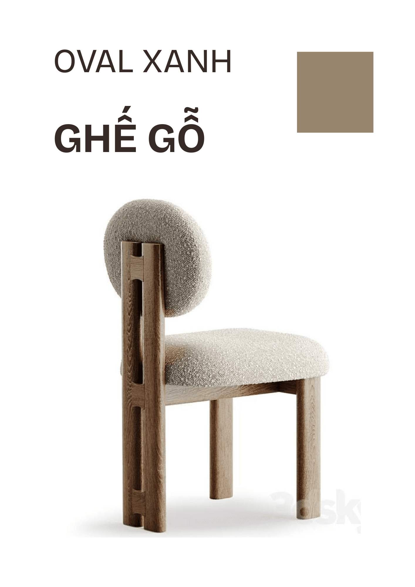 🪑 GHẾ GỖ – ĐẸP BỀN THEO THỜI GIAN 🌿