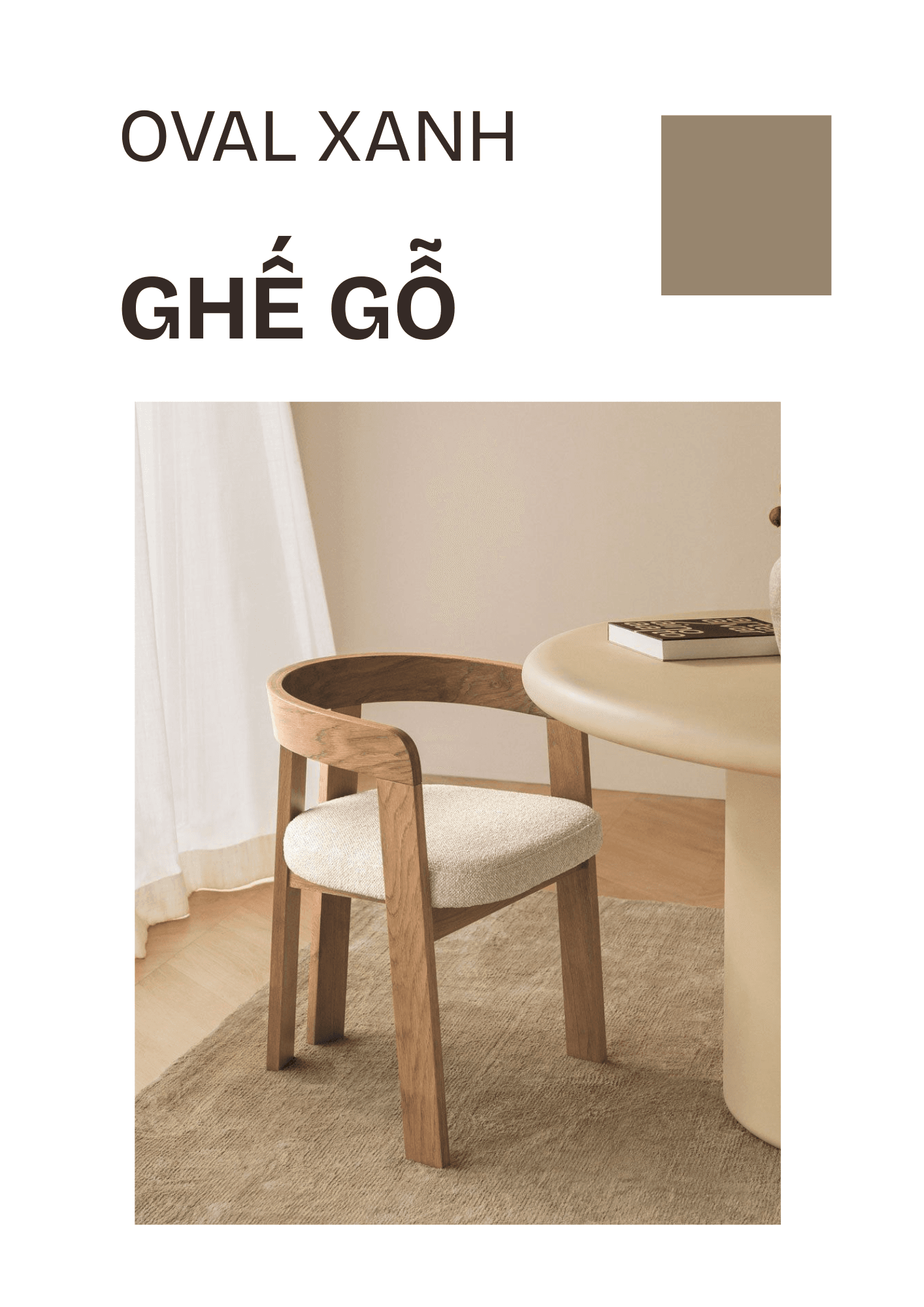 🪑 GHẾ GỖ – ĐẸP BỀN THEO THỜI GIAN 🌿