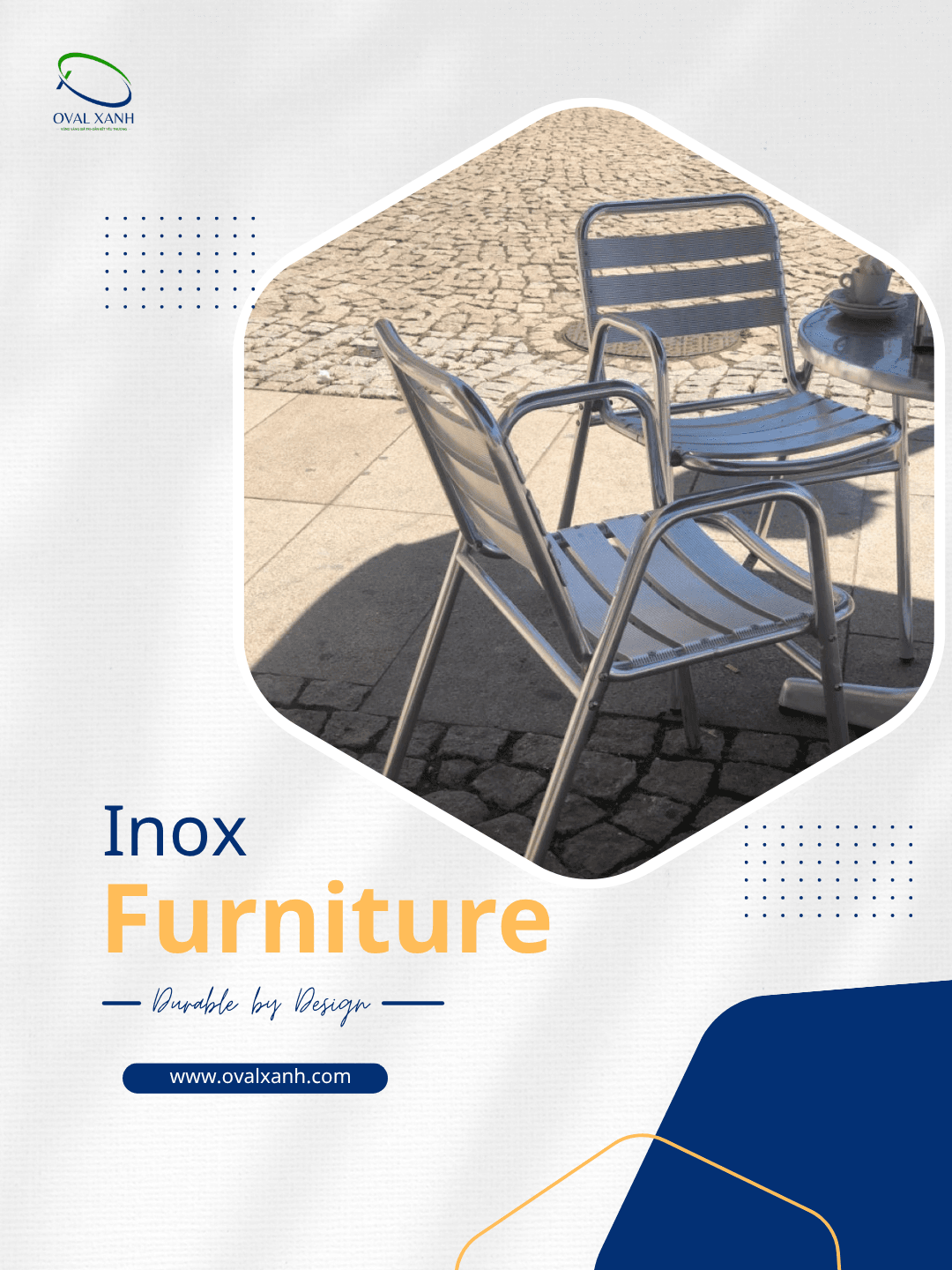 ✨ BÀN GHẾ INOX – BỀN ĐẸP, DỄ DÙNG, HỢP MỌI KHÔNG GIAN

Không gian quán cần một bộ bàn ghế bền, chắc mà vẫn đẹp?
👉 Bàn ghế inox là lựa chọn đáng cân nhắc cho nhà hàng, quán café, sân vườn và khu vực ngoài trời.

✔️ Khung inox chắc chắn – chịu lực tốt, sử dụng lâu dài
✔️ Bề mặt dễ vệ sinh – phù hợp môi trường ăn uống, sử dụng thường xuyên
✔️ Thiết kế gọn gàng, hiện đại – dễ phối với nhiều phong cách nội thất
✔️ Ứng dụng linh hoạt – từ quán café, nhà hàng đến sân vườn, ban công
✔️ Nhận làm theo kích thước & số lượng theo nhu cầu dự án

🎯 207C Nguyễn Xí, P.Bình Thạnh, TP. Hồ Chí Minh
📞  0938 146 086 (CALL/ZALO)
📩  Contact@ovalxanh.com / ovalxanh@gmail.com
🌐  ovalxanh.com / sanxuatbanghecafe.com

#OvalXanh #BanGheInox #BanGheNhaHang #BanGheCafe #NoiThatNhaHang #NoiThatCafe #BanGheNgoaiTroi #NoiThatQuanCafe