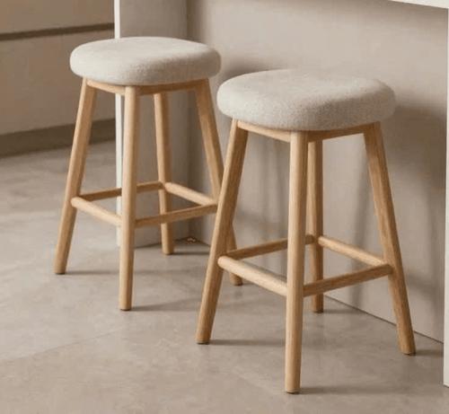 GHẾ Gỗ Cao su Tiêu chuẩn 35x35 ghế bar