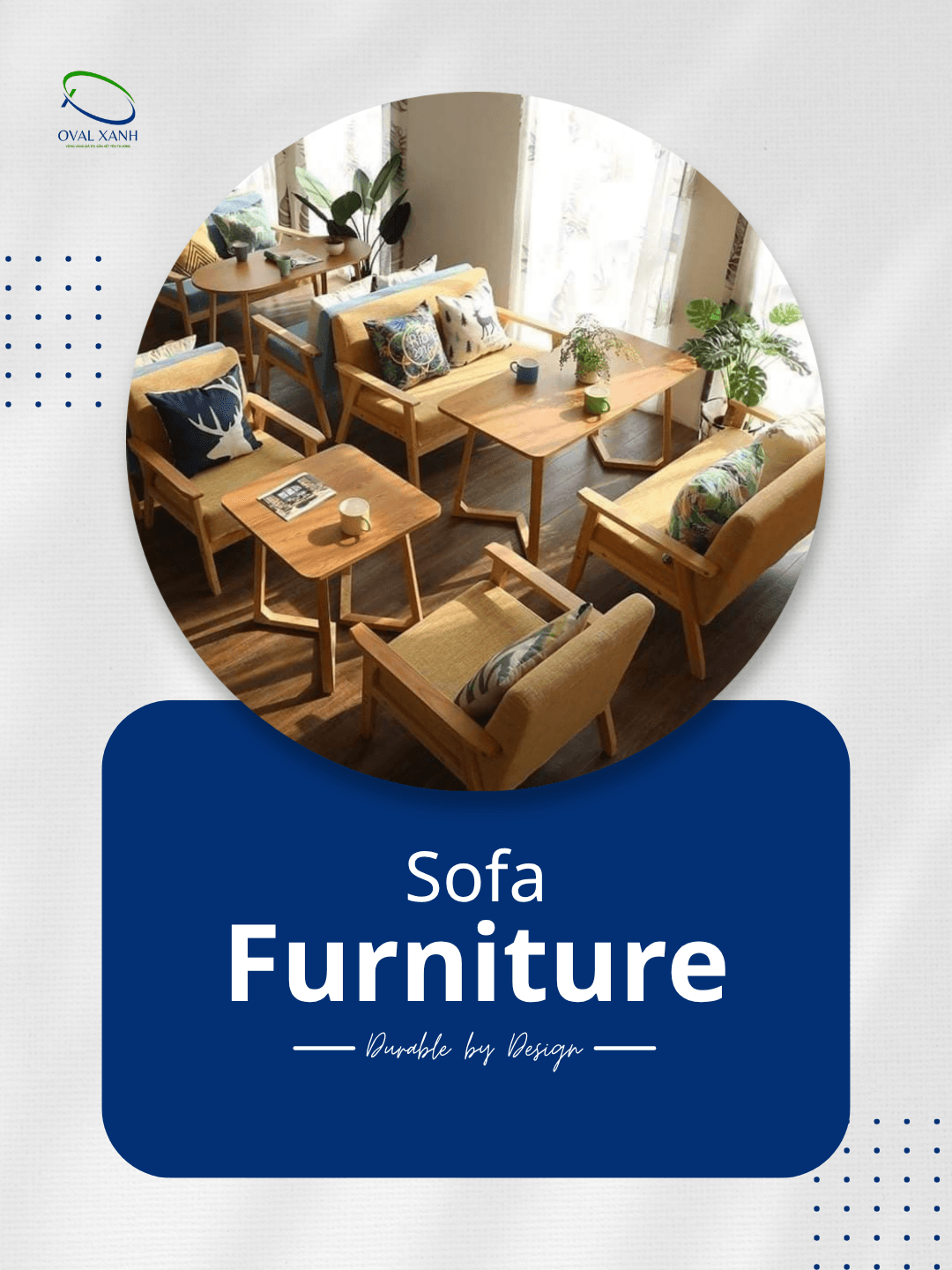 ✨ Êm ái – sang trọng – dễ phối cho mọi không gian

Một mẫu sofa phù hợp cho phòng khách, căn hộ, homestay, café hay showroom. Thiết kế gọn gàng, form dáng hiện đại, phần đệm ngồi êm ái giúp không gian vừa đẹp mắt vừa thoải mái khi sử dụng.

✔️ Khung chắc chắn, hoàn thiện tỉ mỉ
✔️ Nệm êm, nhiều màu vải/da để lựa chọn
✔️ Nhận sản xuất theo kích thước và màu sắc yêu cầu
✔️ Phù hợp nhiều phong cách từ hiện đại đến tối giản

📩 Cần mẫu theo kích thước riêng hoặc số lượng nhiều, nhắn bên em để được tư vấn và báo giá nhé!

🎯 207C Nguyễn Xí, P.Bình Thạnh, TP. Hồ Chí Minh
📞  0938 146 086 (CALL/ZALO)
📩  Contact@ovalxanh.com / ovalxanh@gmail.com
🌐  ovalxanh.com / sanxuatbanghecafe.com

#ovalxanh #sofa #sofagiare #sofadep #noithat #noithatdep #banhesofa #sofatheoyeucau #noithatcaf e #noithatnhadep