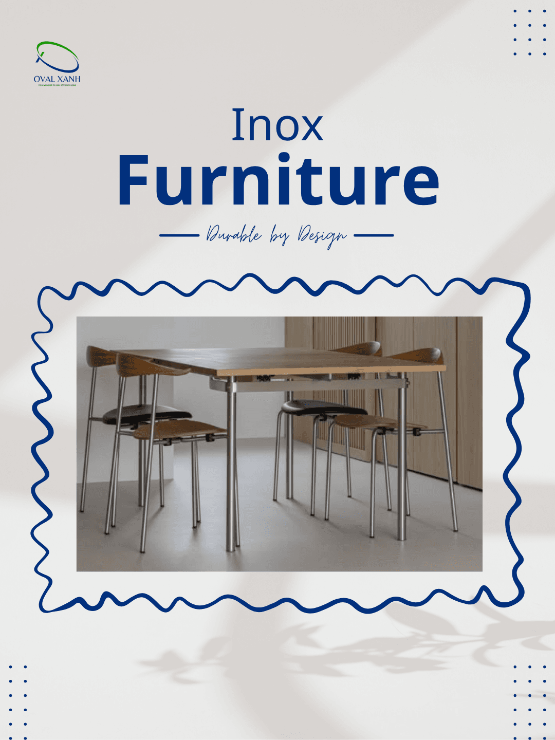 ✨ NỘI THẤT INOX – BỀN ĐẸP, HIỆN ĐẠI, DỄ BẢO QUẢN

Không gian nhà hàng, quán café hay gia đình đang cần một lựa chọn bền – đẹp – sang?
Nội thất inox là lựa chọn đáng cân nhắc với:

🔸 Chất liệu inox chắc chắn, độ bền cao, phù hợp sử dụng lâu dài.
🔸 Bề mặt sáng đẹp, tạo cảm giác hiện đại và chuyên nghiệp.
🔸 Dễ vệ sinh, hạn chế bám bẩn, đặc biệt phù hợp với nhà hàng – café.
🔸 Thiết kế đa dạng, có thể kết hợp cùng gỗ, đá, da hoặc nệm để tạo điểm nhấn riêng cho không gian.
🔸 Sản xuất trực tiếp tại xưởng, nhận làm theo mẫu và kích thước yêu cầu.

📩 Cần báo giá bàn ghế inox / nội thất inox theo số lượng? Inbox để được tư vấn mẫu và giá sỉ nhé!
🎯 207C Nguyễn Xí, P.Bình Thạnh, TP. Hồ Chí Minh
📞  0938 146 086 (CALL/ZALO)
📩  Contact@ovalxanh.com / ovalxanh@gmail.com
🌐  ovalxanh.com / sanxuatbanghecafe.com

#OvalXanh #noithatinox #baninox #gheinox #noithatnhahang #noithatcaphe #banheinox #noithat#sanxuatnoithat