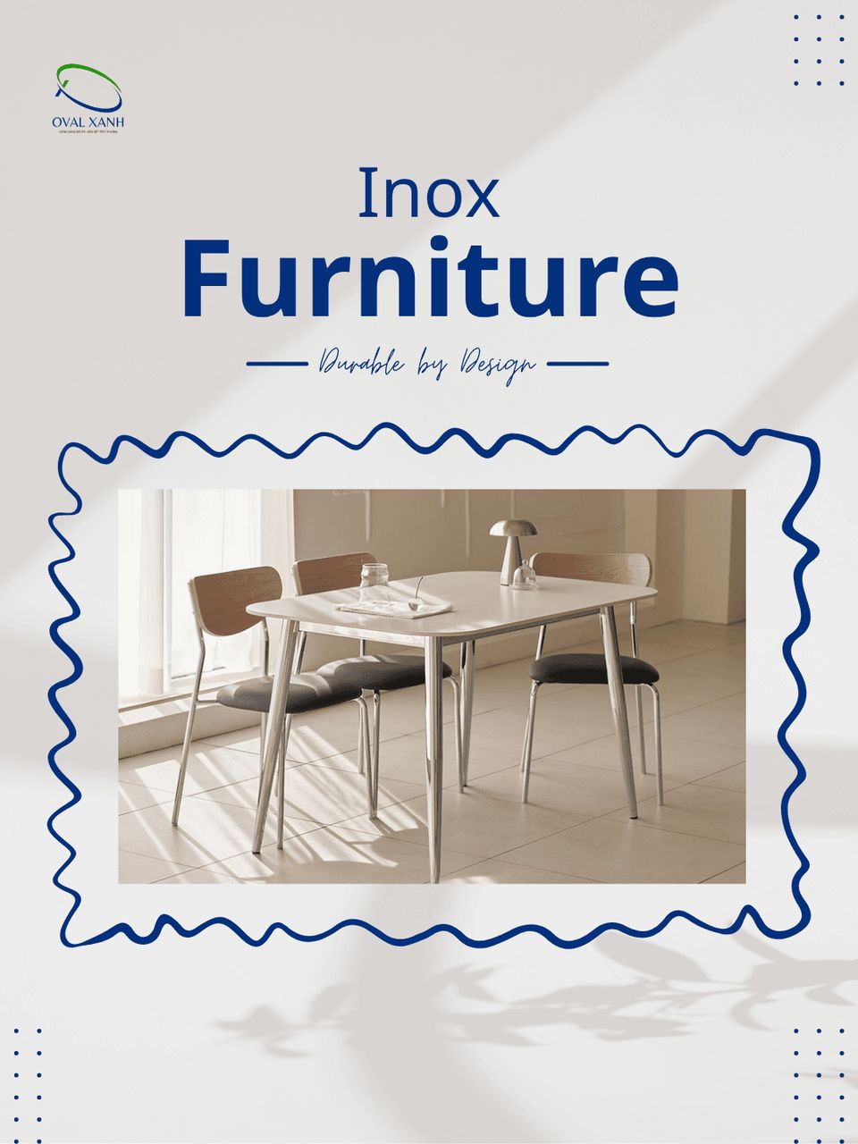 ✨ NỘI THẤT INOX – BỀN ĐẸP, HIỆN ĐẠI, DỄ BẢO QUẢN

Không gian nhà hàng, quán café hay gia đình đang cần một lựa chọn bền – đẹp – sang?
Nội thất inox là lựa chọn đáng cân nhắc với:

🔸 Chất liệu inox chắc chắn, độ bền cao, phù hợp sử dụng lâu dài.
🔸 Bề mặt sáng đẹp, tạo cảm giác hiện đại và chuyên nghiệp.
🔸 Dễ vệ sinh, hạn chế bám bẩn, đặc biệt phù hợp với nhà hàng – café.
🔸 Thiết kế đa dạng, có thể kết hợp cùng gỗ, đá, da hoặc nệm để tạo điểm nhấn riêng cho không gian.
🔸 Sản xuất trực tiếp tại xưởng, nhận làm theo mẫu và kích thước yêu cầu.

📩 Cần báo giá bàn ghế inox / nội thất inox theo số lượng? Inbox để được tư vấn mẫu và giá sỉ nhé!
🎯 207C Nguyễn Xí, P.Bình Thạnh, TP. Hồ Chí Minh
📞  0938 146 086 (CALL/ZALO)
📩  Contact@ovalxanh.com / ovalxanh@gmail.com
🌐  ovalxanh.com / sanxuatbanghecafe.com

#OvalXanh #noithatinox #baninox #gheinox #noithatnhahang #noithatcaphe #banheinox #noithat#sanxuatnoithat