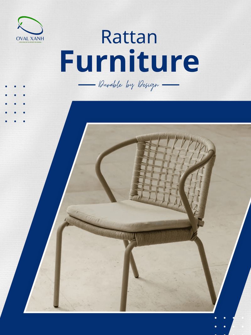 Một chút mộc mạc, một chút tinh tế – đủ để tạo nên điểm nhấn cho mọi không gian ✨

Sự kết hợp giữa khung ghế chắc chắn và phần dây đan tỉ mỉ mang đến vẻ đẹp nhẹ nhàng, thoáng mắt mà vẫn đầy cá tính. Phù hợp cho quán cà phê, nhà hàng, homestay hay góc thư giãn tại nhà.

Không cần quá cầu kỳ, đôi khi chính những đường đan đơn giản lại tạo nên sức hút riêng cho không gian.

📩 Liên hệ Oval Xanh để được tư vấn mẫu mã và báo giá phù hợp nhé!
🎯 207C Nguyễn Xí, P.Bình Thạnh, TP. Hồ Chí Minh
📞  0938 146 086 (CALL/ZALO)
📩  Contact@ovalxanh.com / ovalxanh@gmail.com
🌐  ovalxanh.com / sanxuatbanghecafe.com

#OvalXanh #NoiThat #NoiThatCafe #NoiThatNhaHang #GheDanDay #ThietKeNoiThat