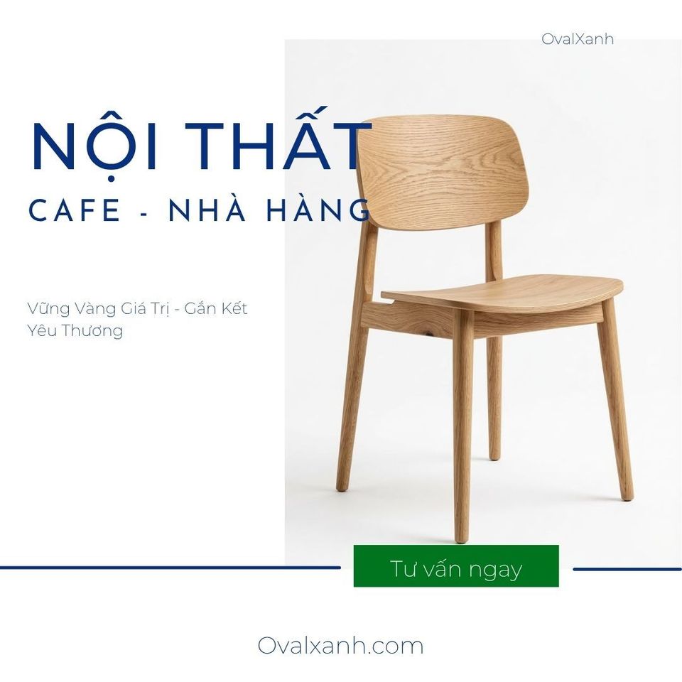 ✨ Vẻ đẹp tinh tế từ gỗ tự nhiên cho không gian cafe & nhà hàng hiện đại
✅ Báo giá giá xưởng: Cung cấp báo giá trực tiếp tận xưởng sản xuất, tối ưu chi phí, không qua mua bán trung gian.
✅ Chiết khấu chốt đơn: Giảm giá 10% off cho đơn hàng dự án, áp dụng chính sách sỉ/lẻ và hỗ trợ chốt đơn nhanh chóng.
✅ Gia công theo bản vẽ: Tùy chỉnh chất liệu gỗ tự nhiên (cao su/sồi/ash), màu sơn PU và chất liệu đệm bọc da/nỉ chuẩn theo thiết kế.
================================
🎯 207C, Nguyễn Xí, Phường Bình Thạnh, Hồ Chí Minh
📞 Điện thoại: 0903 997496 (Ovalxanh K) (CALL/ZALO)
📩 : contact@ovalxanh.com hoặc ovalxanh@gmail.com
🌐 Website: ovalxanh.com và sanxuatbanghecafe.com
#OvalXanh #Inox #BanGheCafe #DecorQuanCafe #BanGheNhaHang