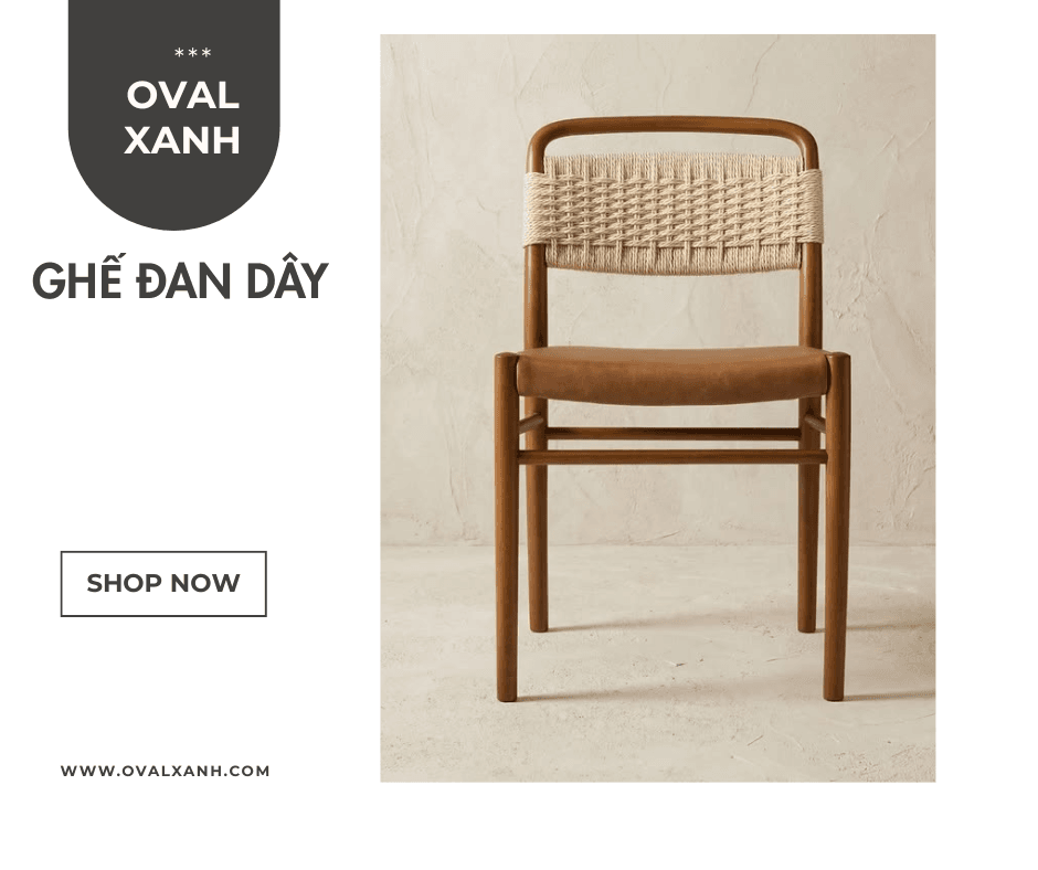 ✨ GHẾ ĐAN DÂY – NÉT ĐẸP TINH TẾ CHO MỌI KHÔNG GIAN ✨