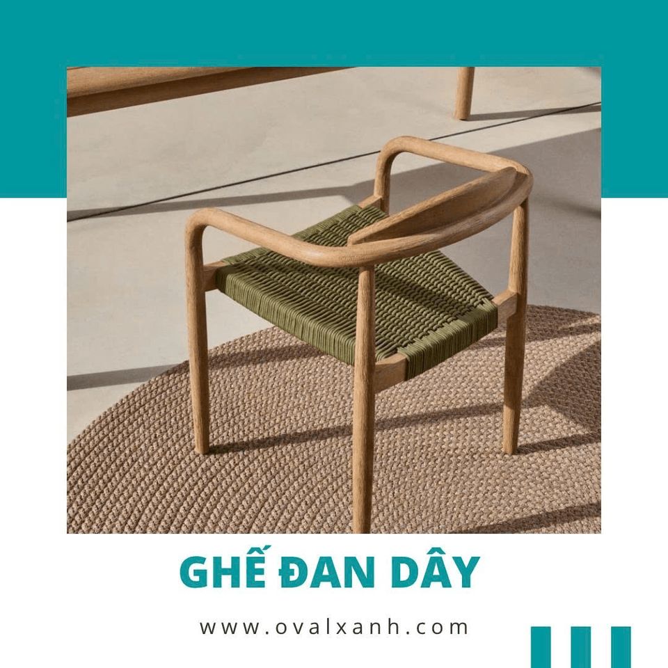 ✨ **GHẾ ĐAN DÂY – ĐẸP TỪ THIẾT KẾ, CHẤT TỪ CHẤT LIỆU** ✨
